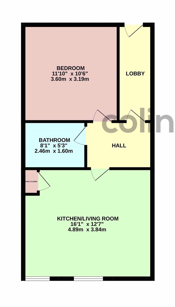 Flat 6, 50-51, Albemarle Crescent, Scarborough floorplan