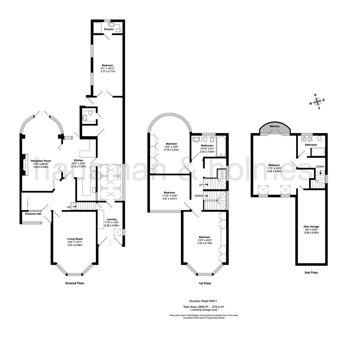 36, Dunstan Road, London floorplan