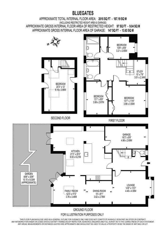 10, Bluegates, Epsom floorplan