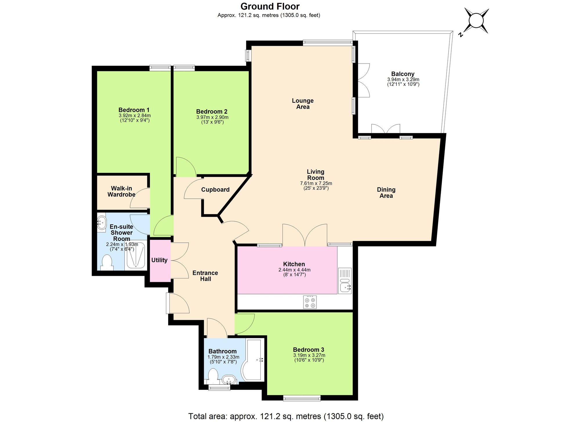 6 Y Cerigos, Barry floorplan