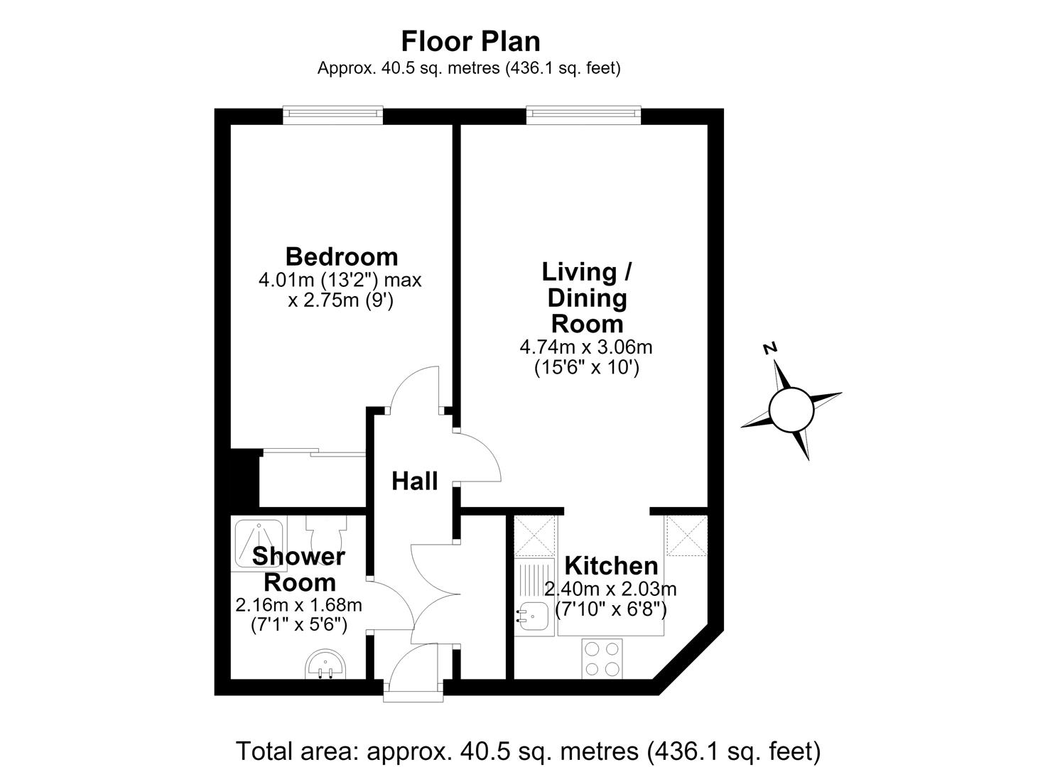 31 Havenfield, Arbury Road, Cambridge floorplan