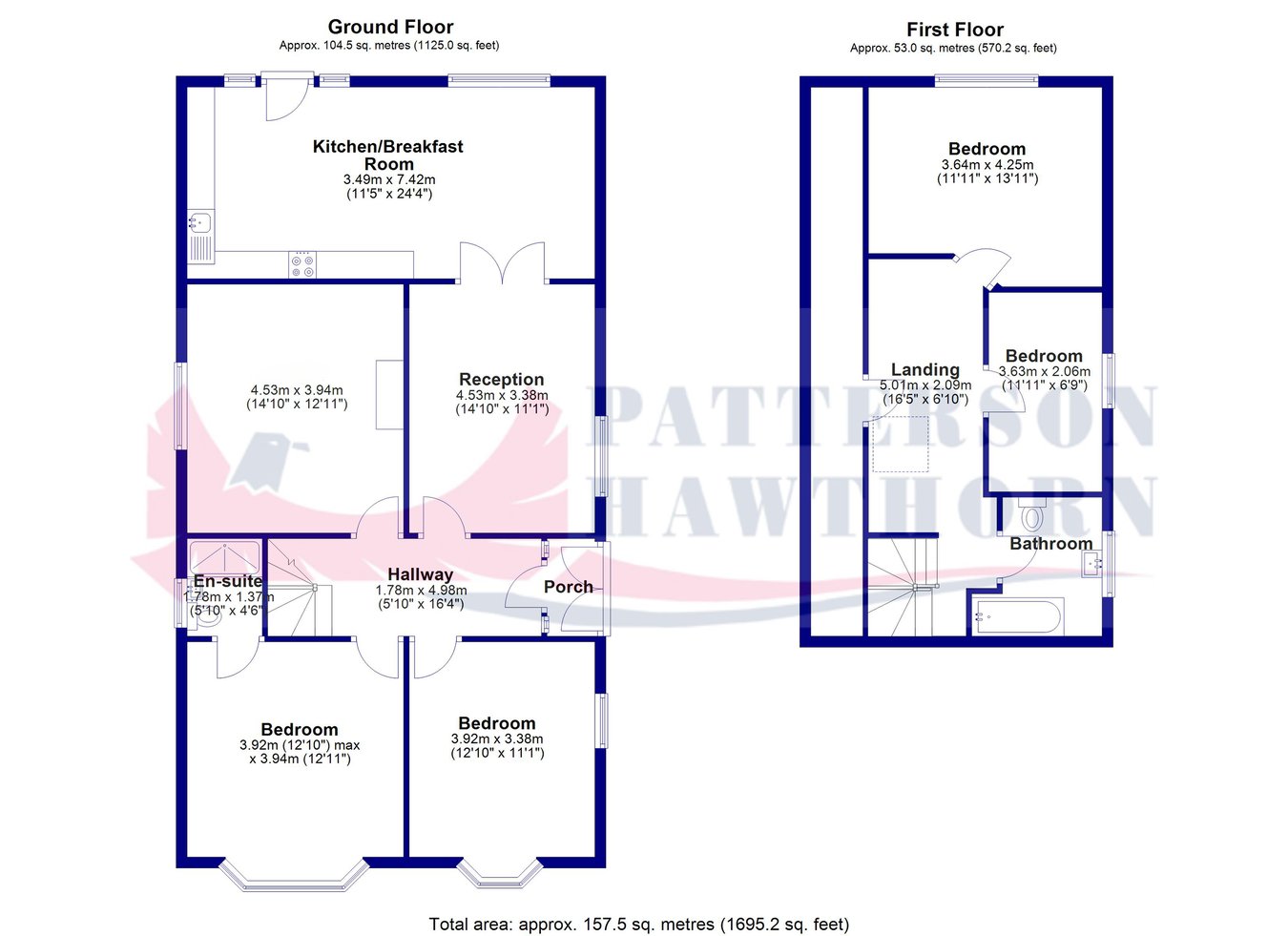 12, Briscoe Road, Rainham floorplan