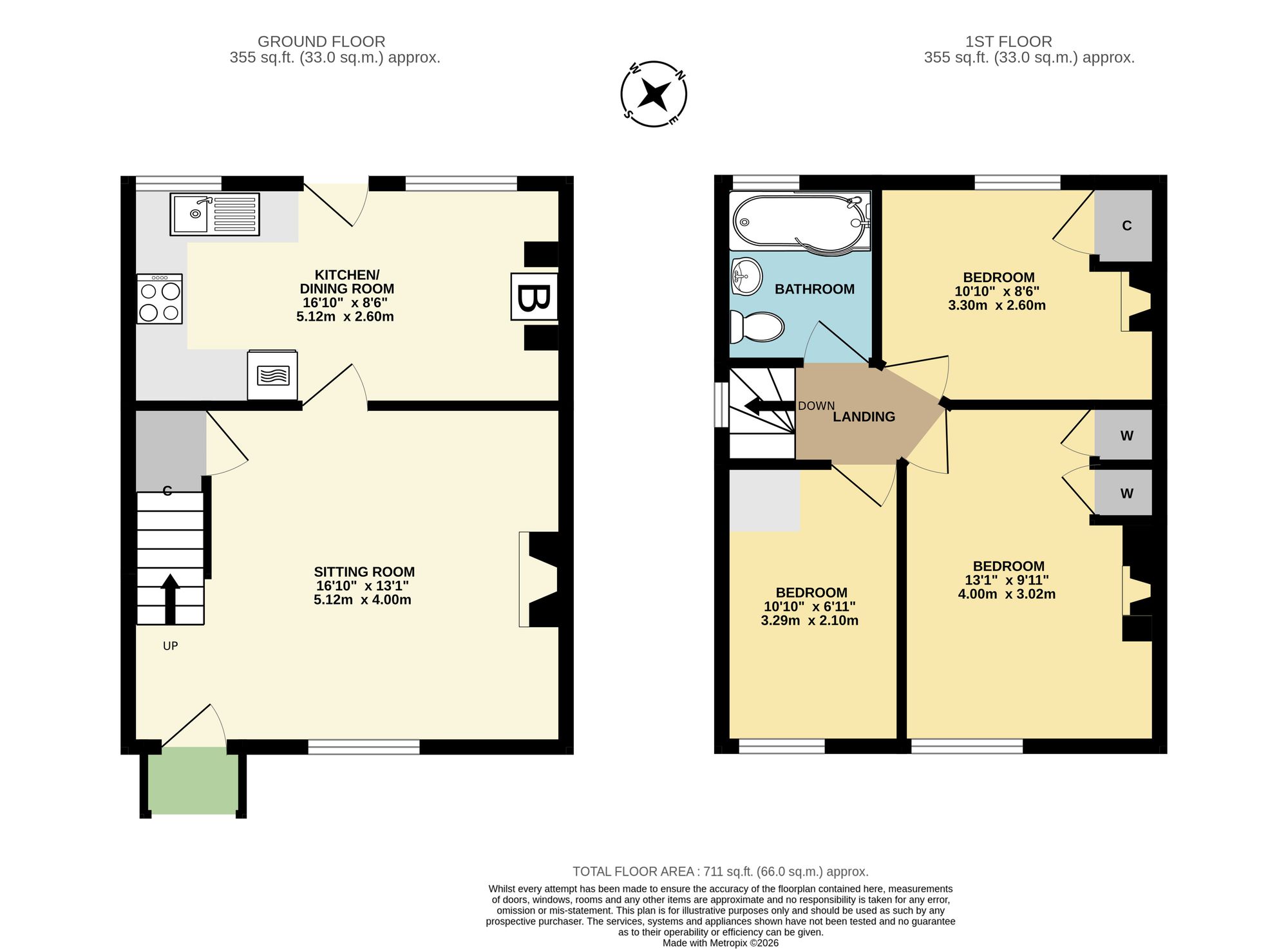 22 Ampney Crucis, Cirencester floorplan