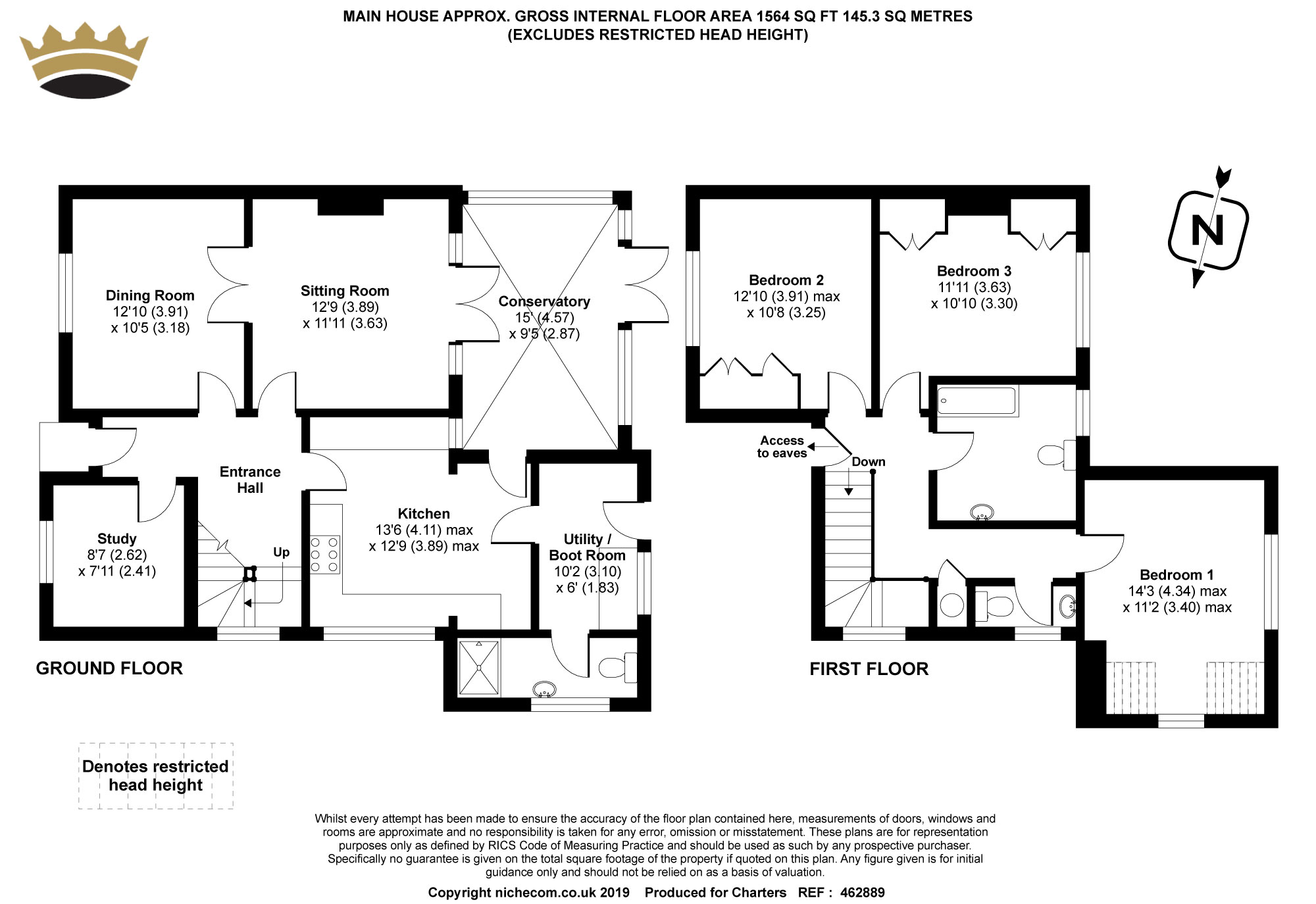 3 Bedrooms Detached house for sale in Gosport Road, Lower Farringdon, Alton, Hampshire GU34