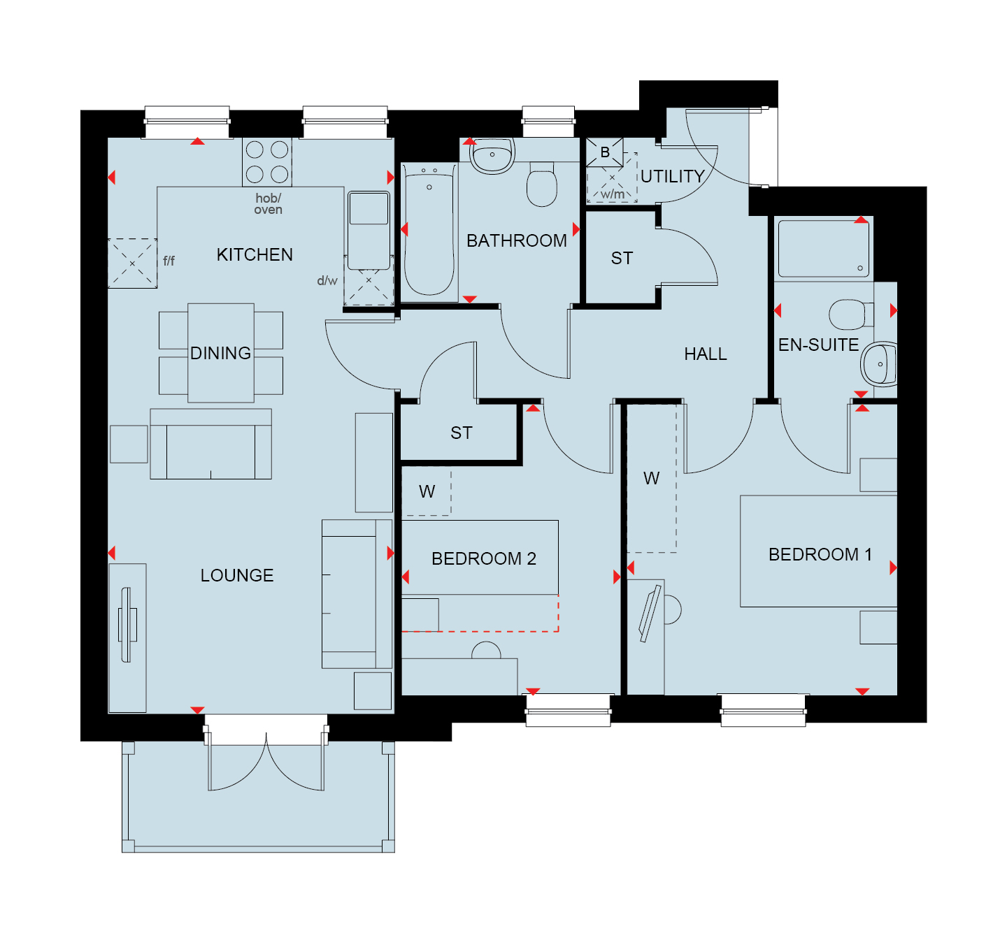 H884464, Rattle Road, Westham floorplan
