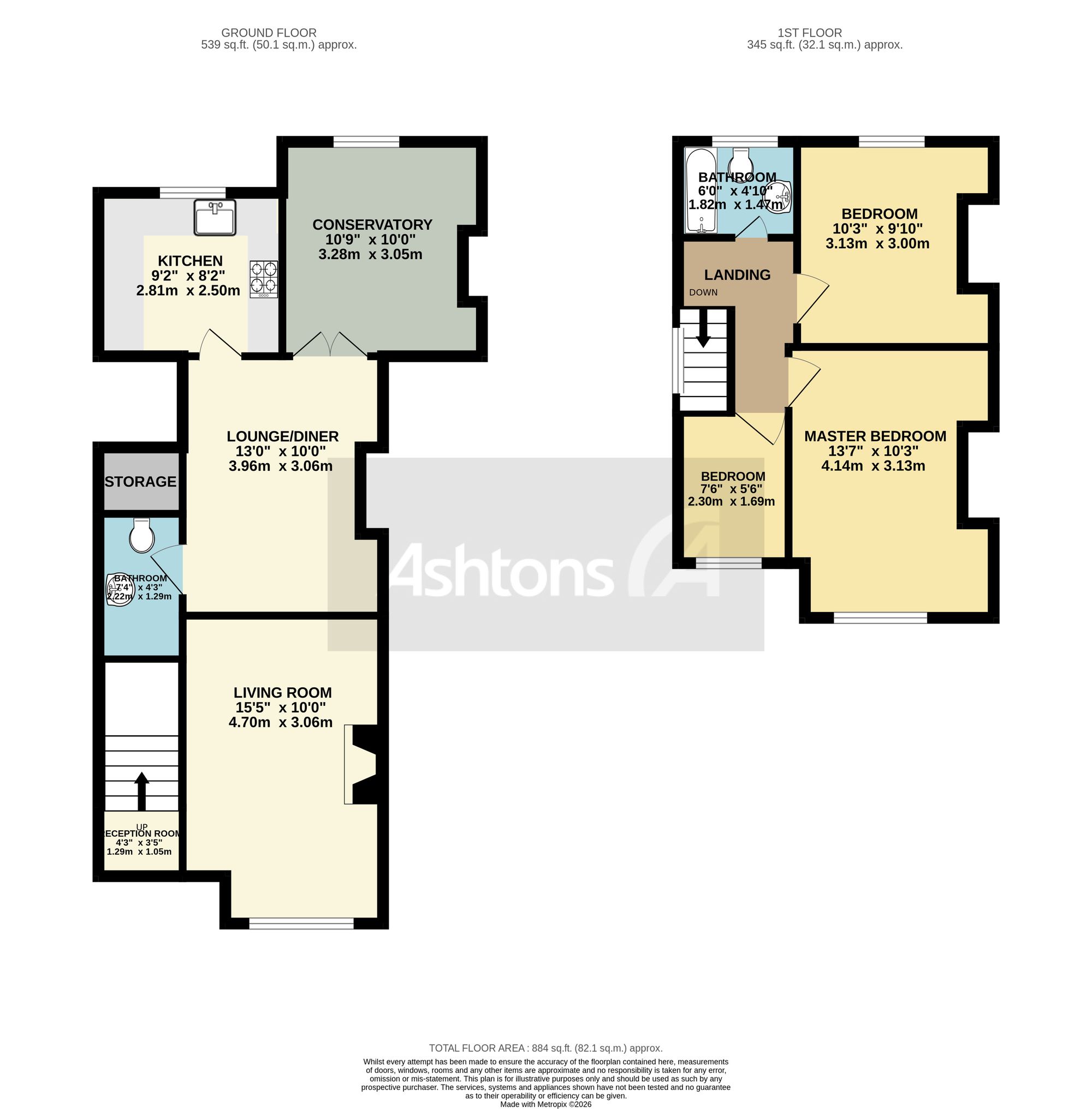 31 Booths Brow Road, Wigan floorplan