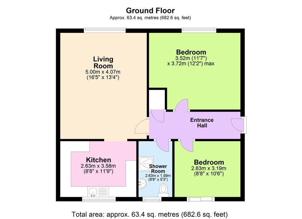 7, Mitchell Walk, Swanscombe floorplan