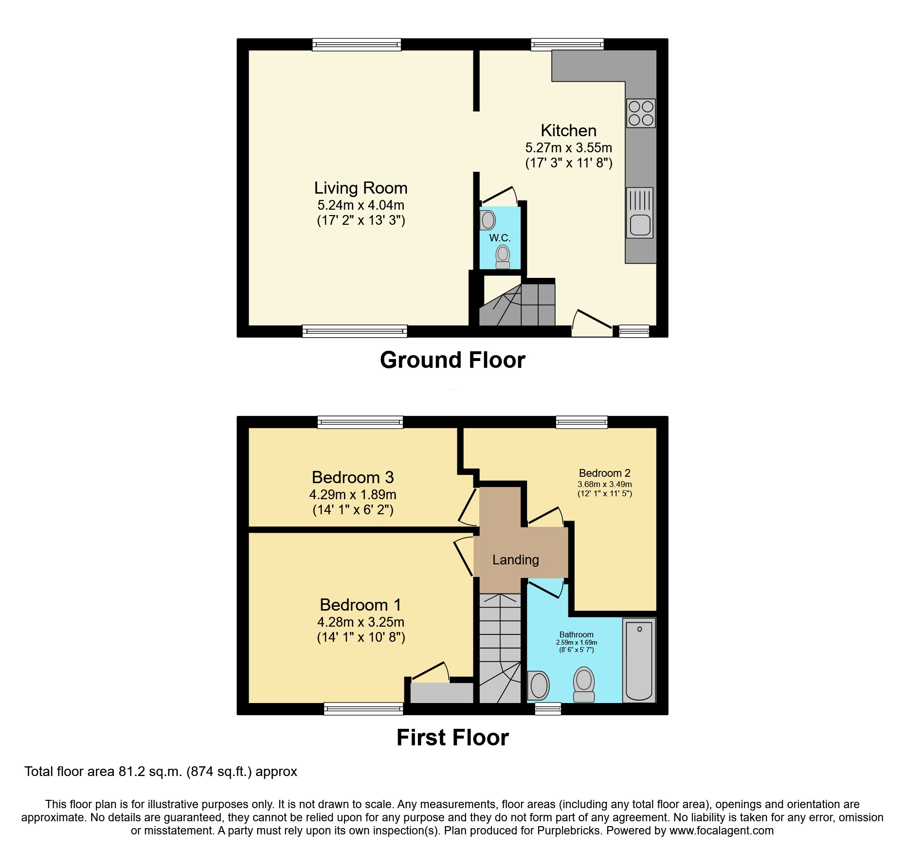 4, Harvest Court, Bourne floorplan