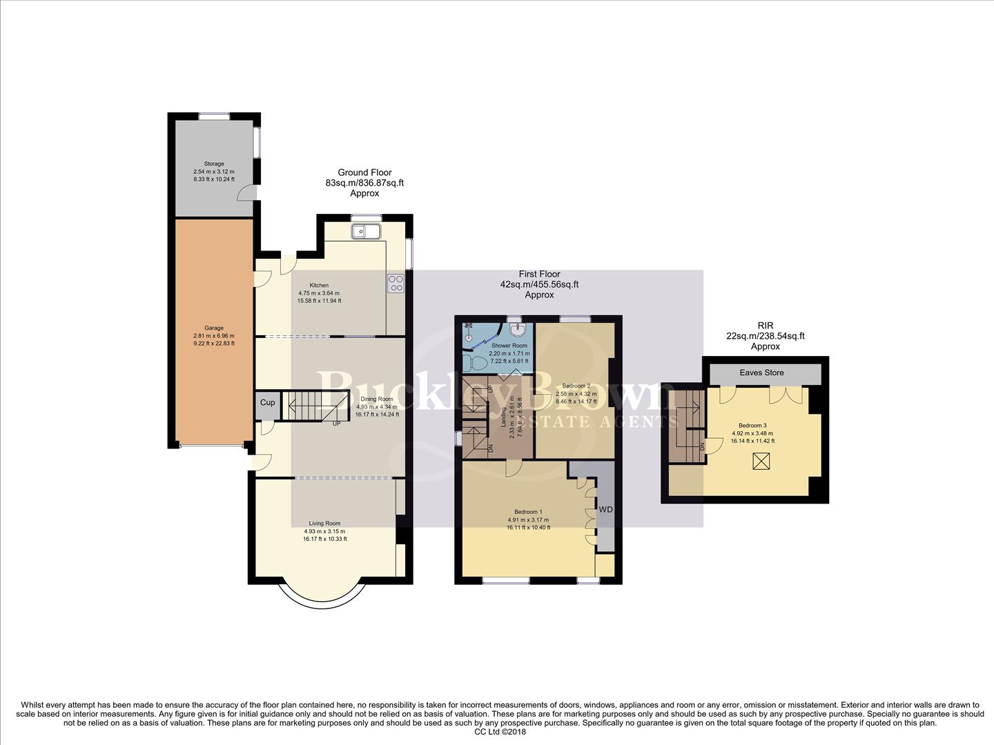 30, Linden Road, Mansfield floorplan