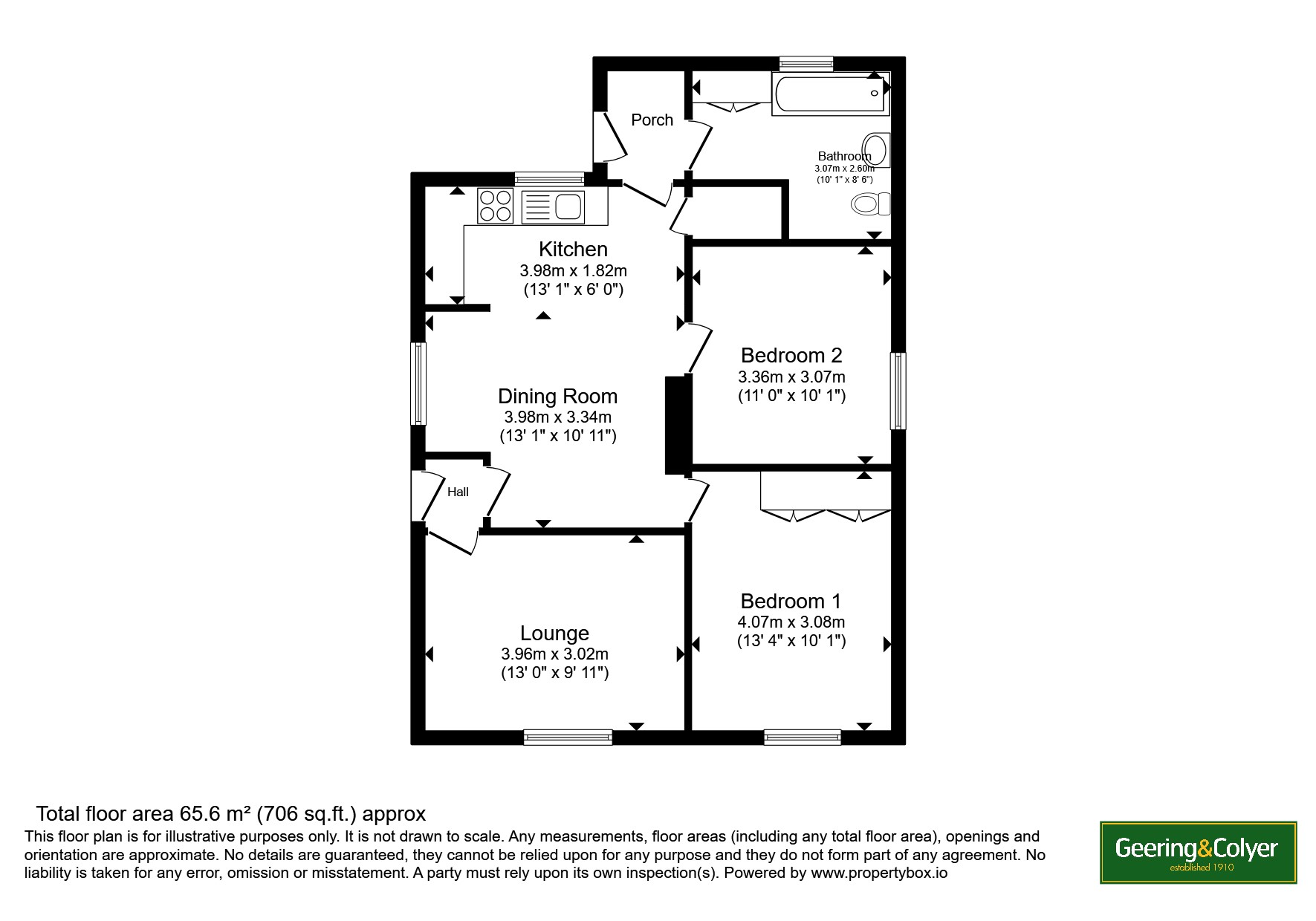 The Venture,, Old Romney, Kent floorplan