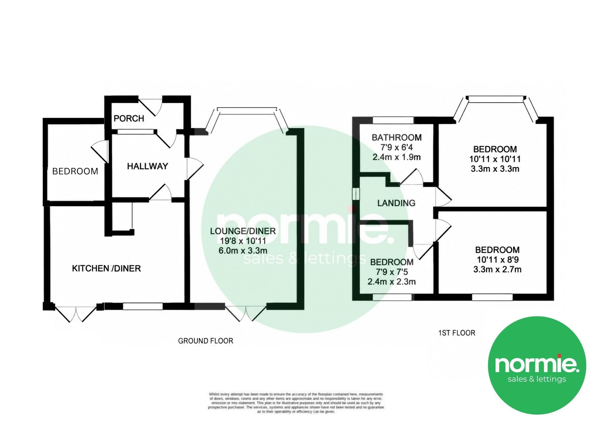 10 Buckingham Avenue, Manchester floorplan