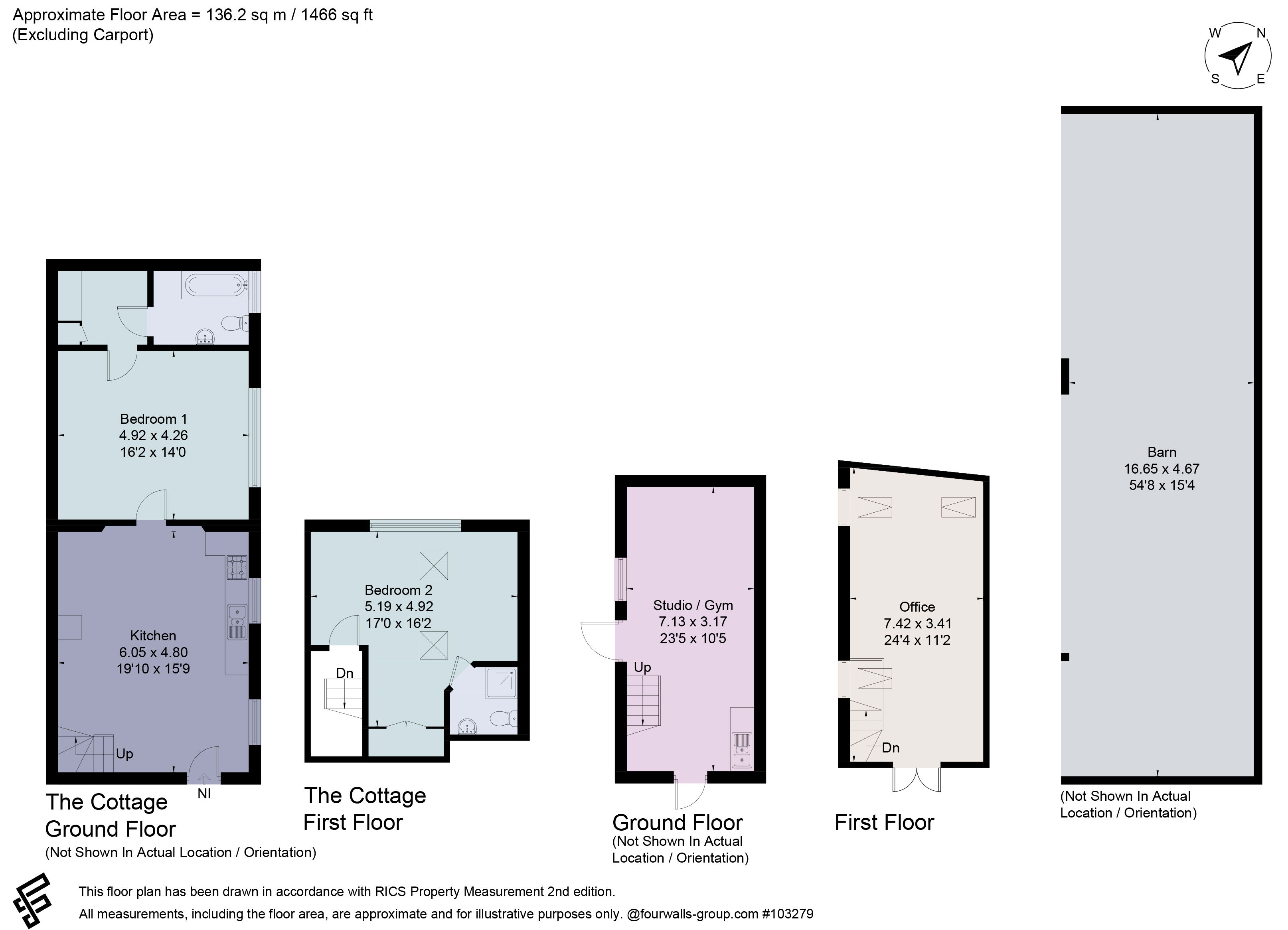 Winnings Farmhouse,, Poffley End, Witney floorplan