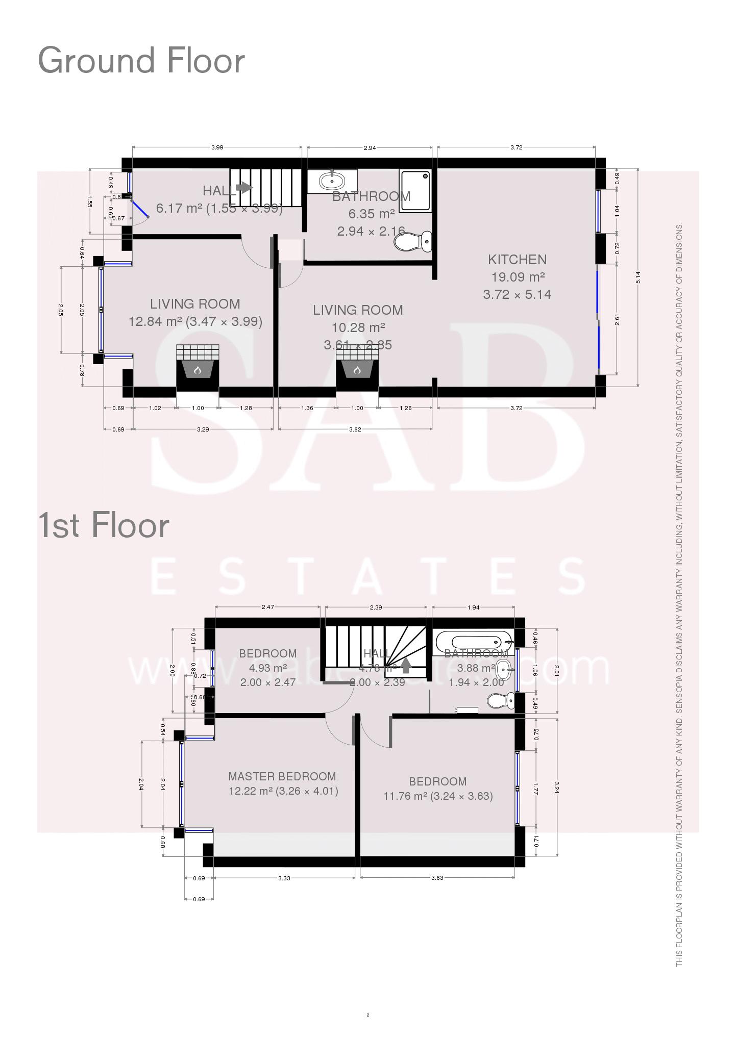 3 Bedrooms Terraced house to rent in Garrick Road, Greenford UB6