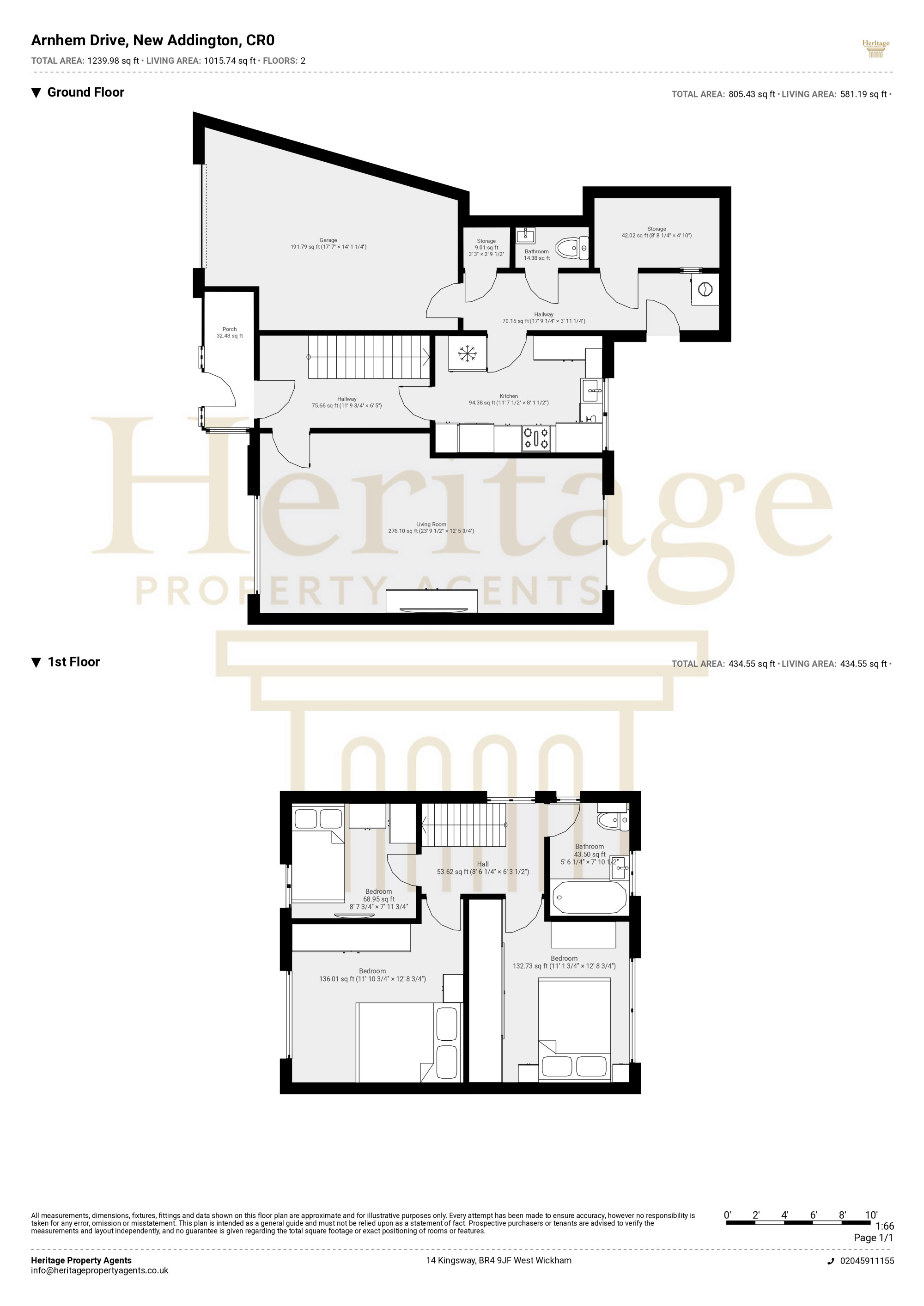 113, Arnhem Drive, Croydon floorplan