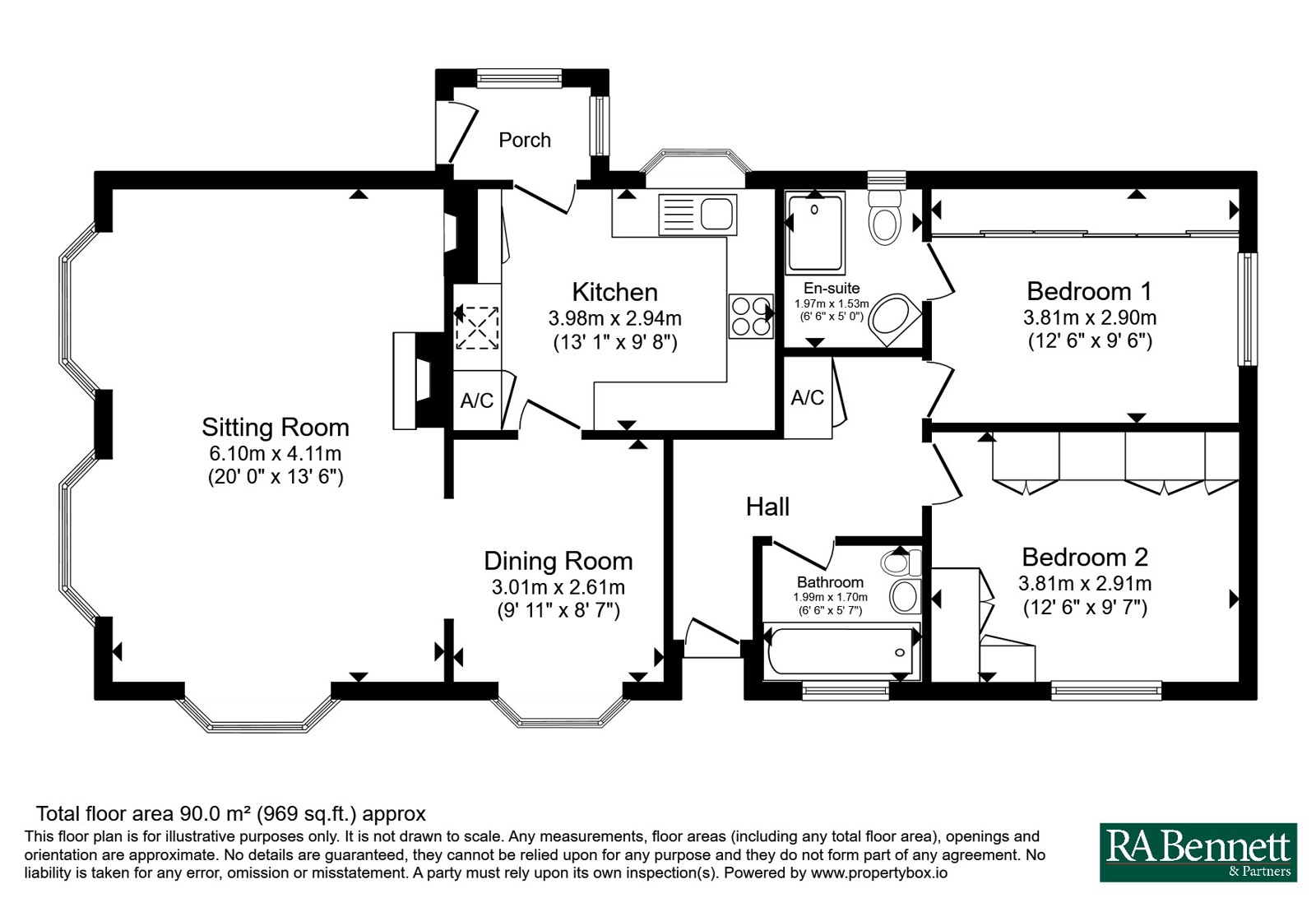 81, Bentleys Way, Worcestershire floorplan