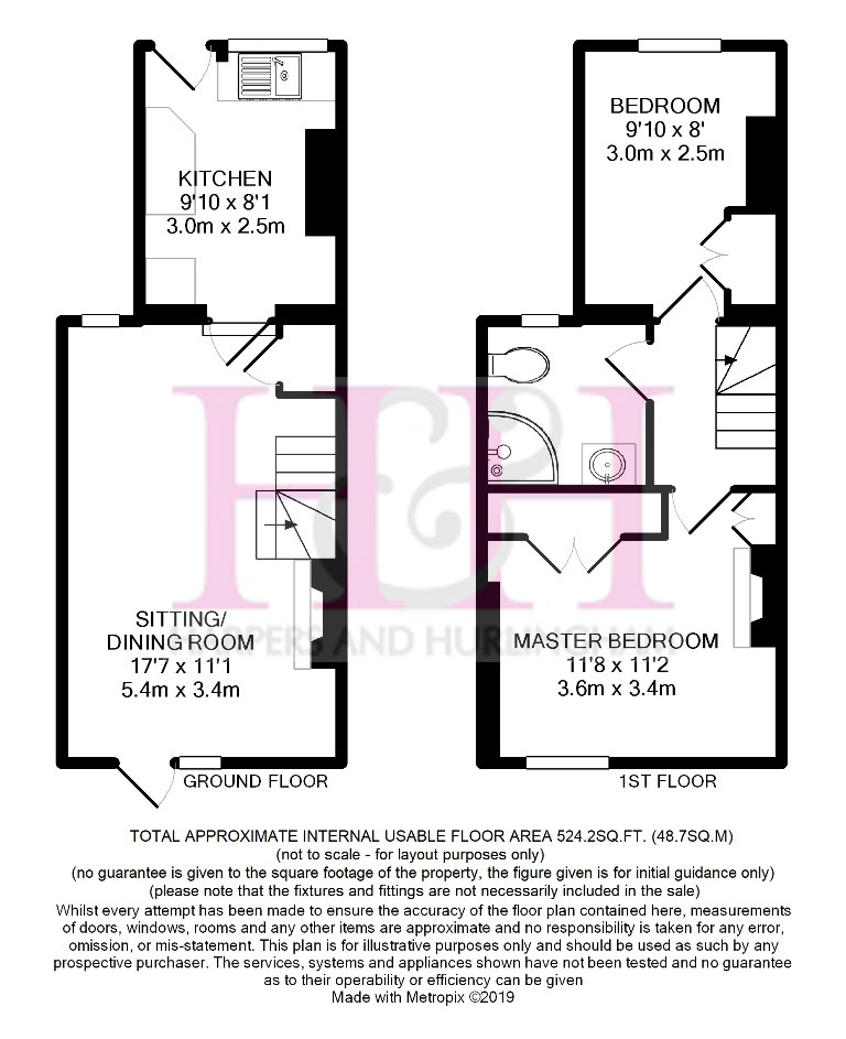 2 Bedrooms Terraced house for sale in Clayhill Mount, Clayhill, Goudhurst, Kent TN17