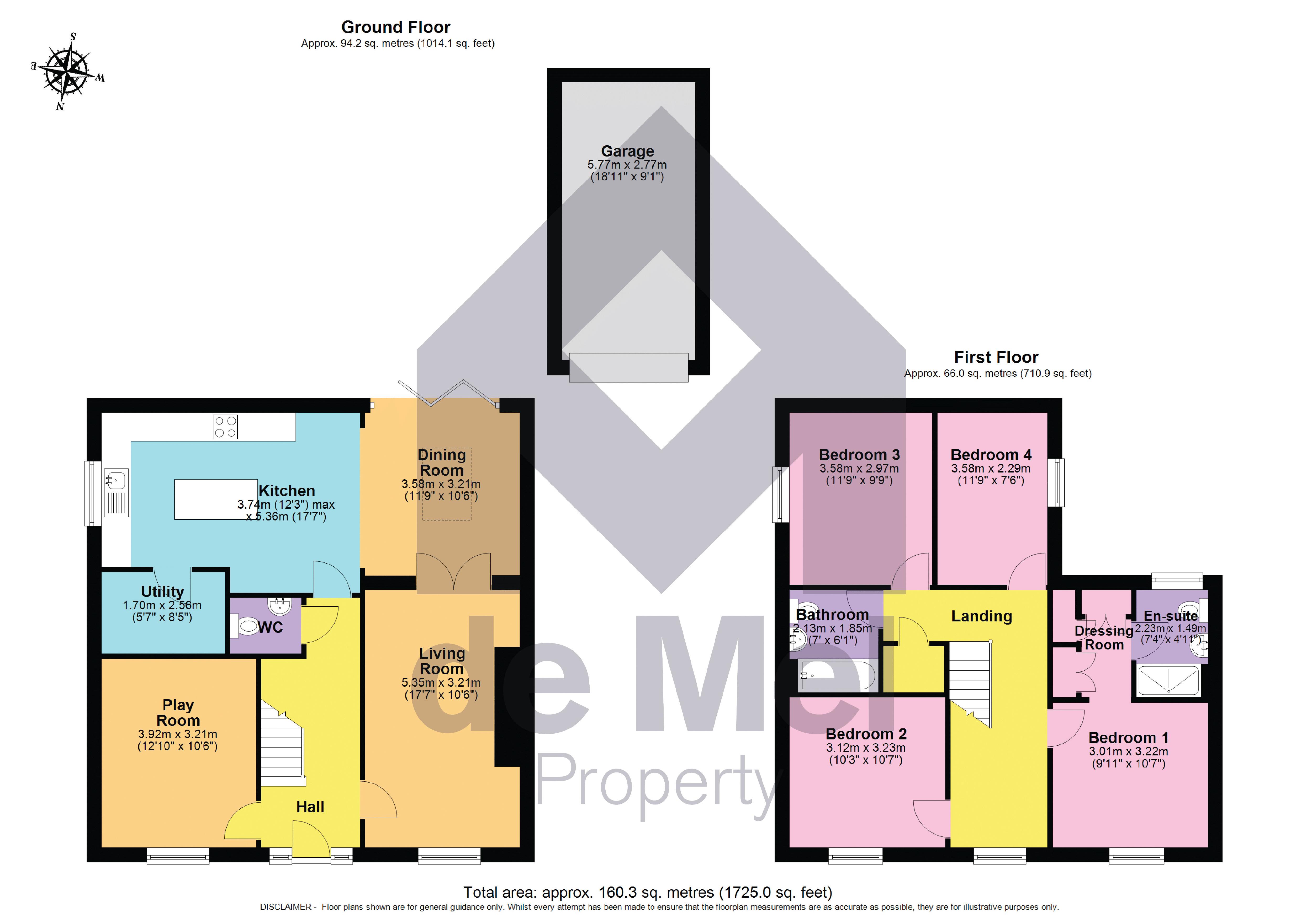 9 Porthill Close, Gloucester floorplan