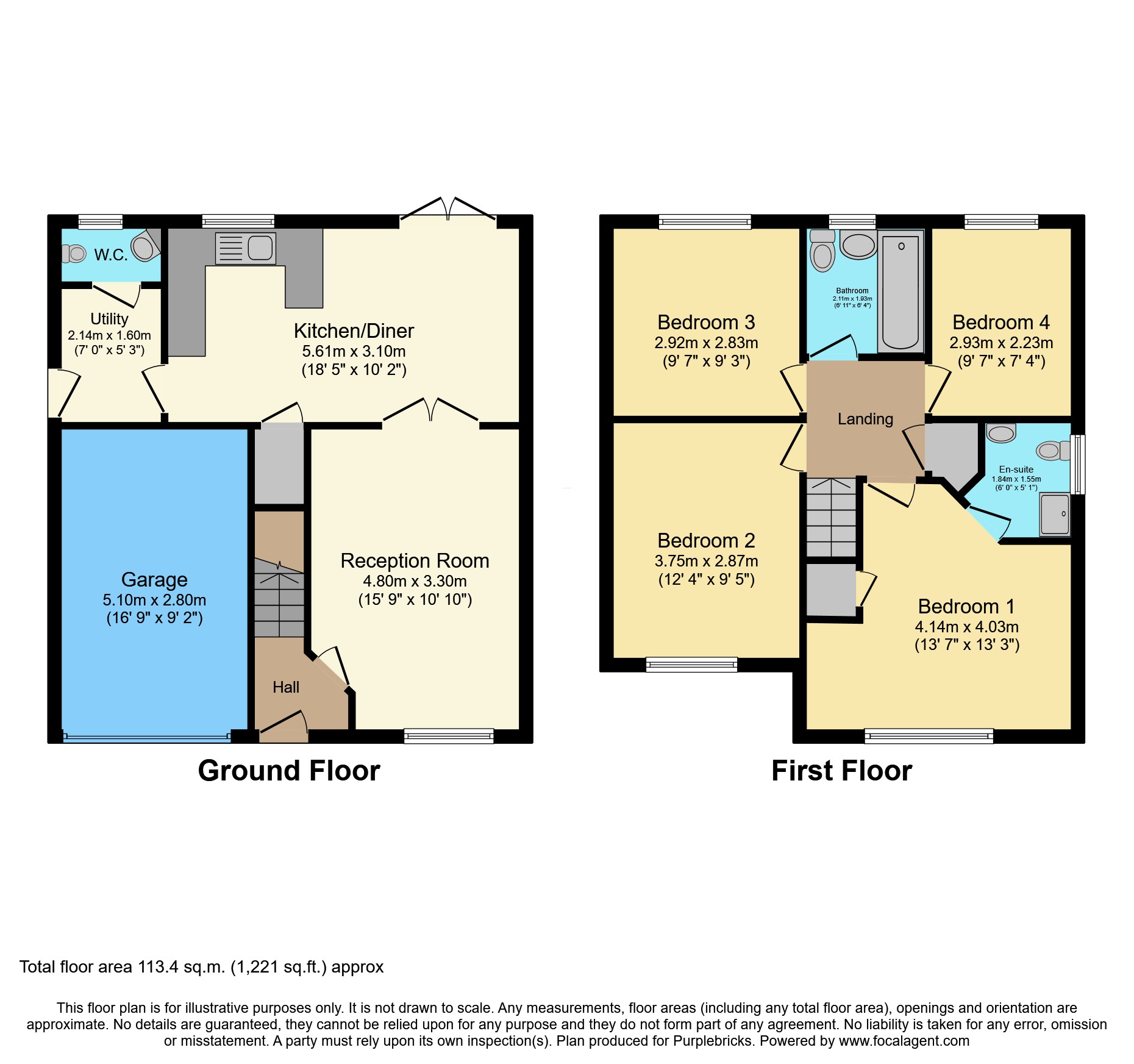 89, Vickers Lane, Hartlepool floorplan