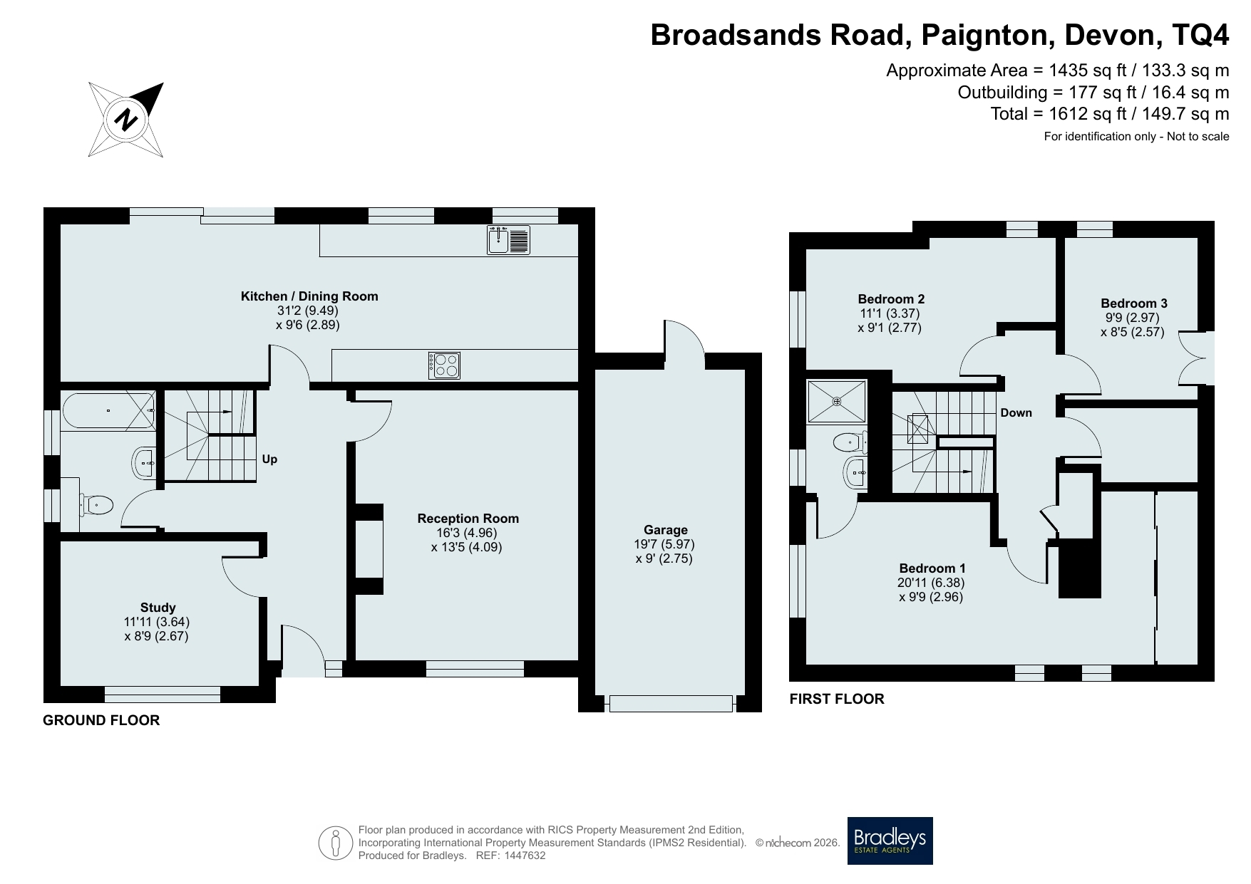 12, Broadsands Road, Devon floorplan