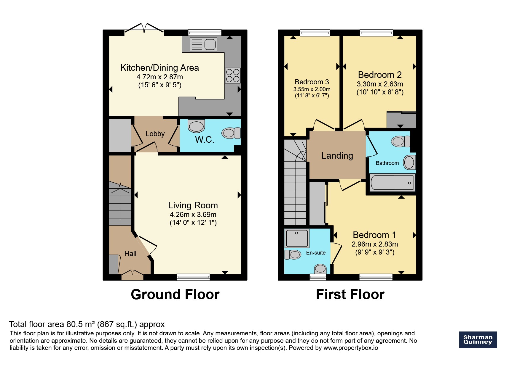 26, Sharland Lane, CAMBRIDGE floorplan