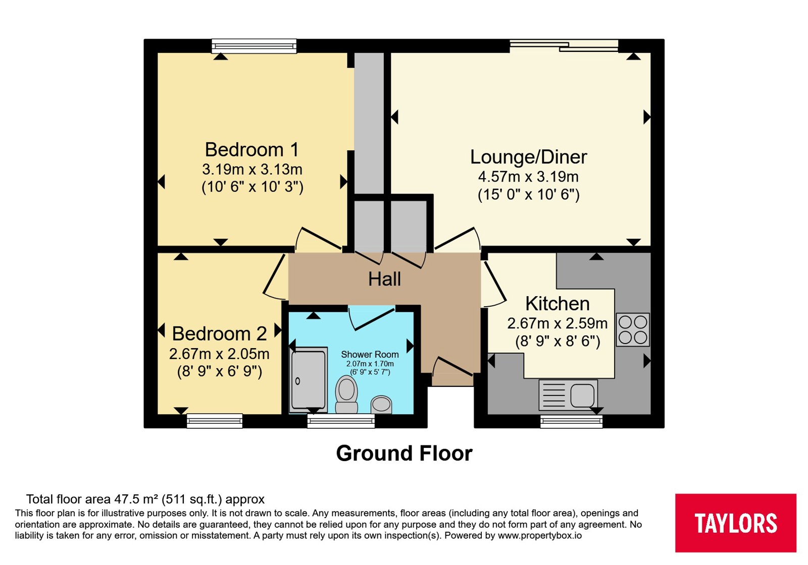 43, Bryony Place, Milton Keynes floorplan