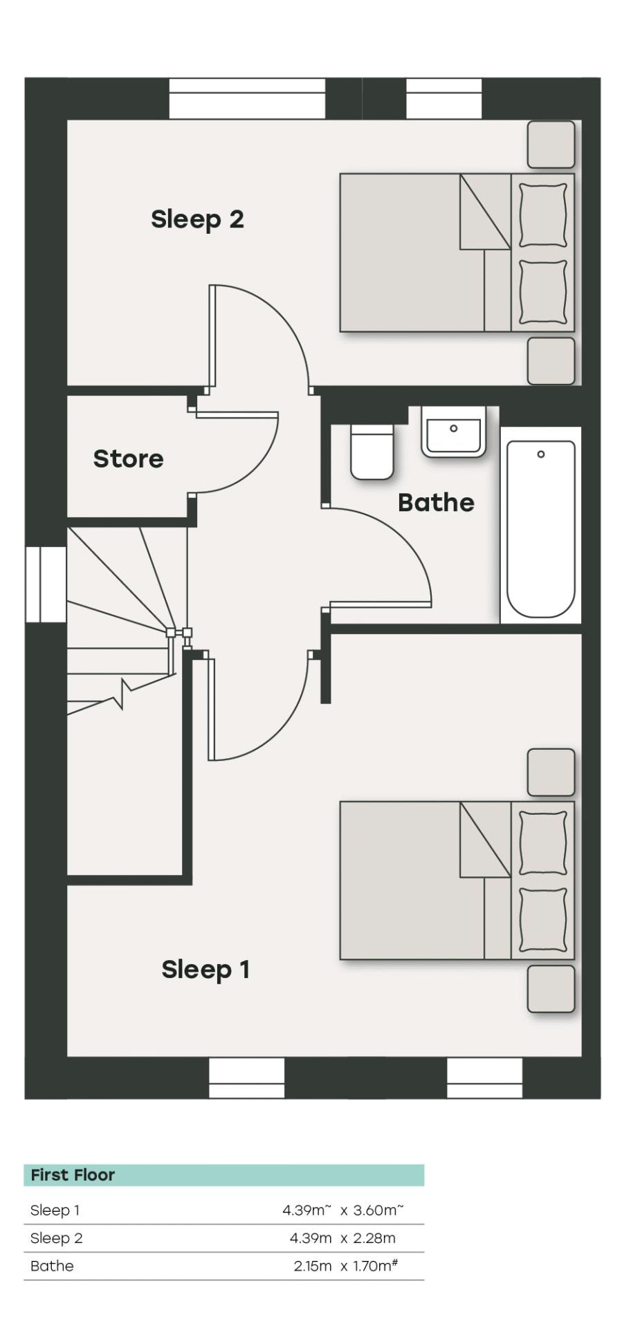 Plot 93 The Avocado, Church Street, Nottingham floorplan
