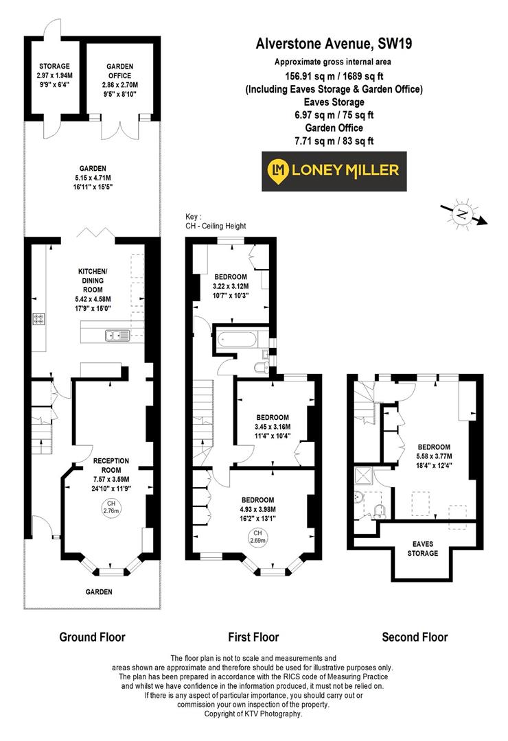 31, Alverstone Avenue, London floorplan