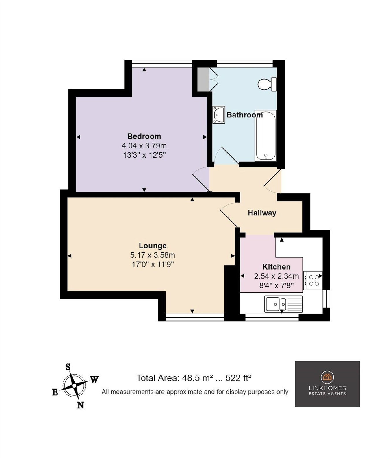Flat 6, 33, Burnaby Road, Bournemouth floorplan