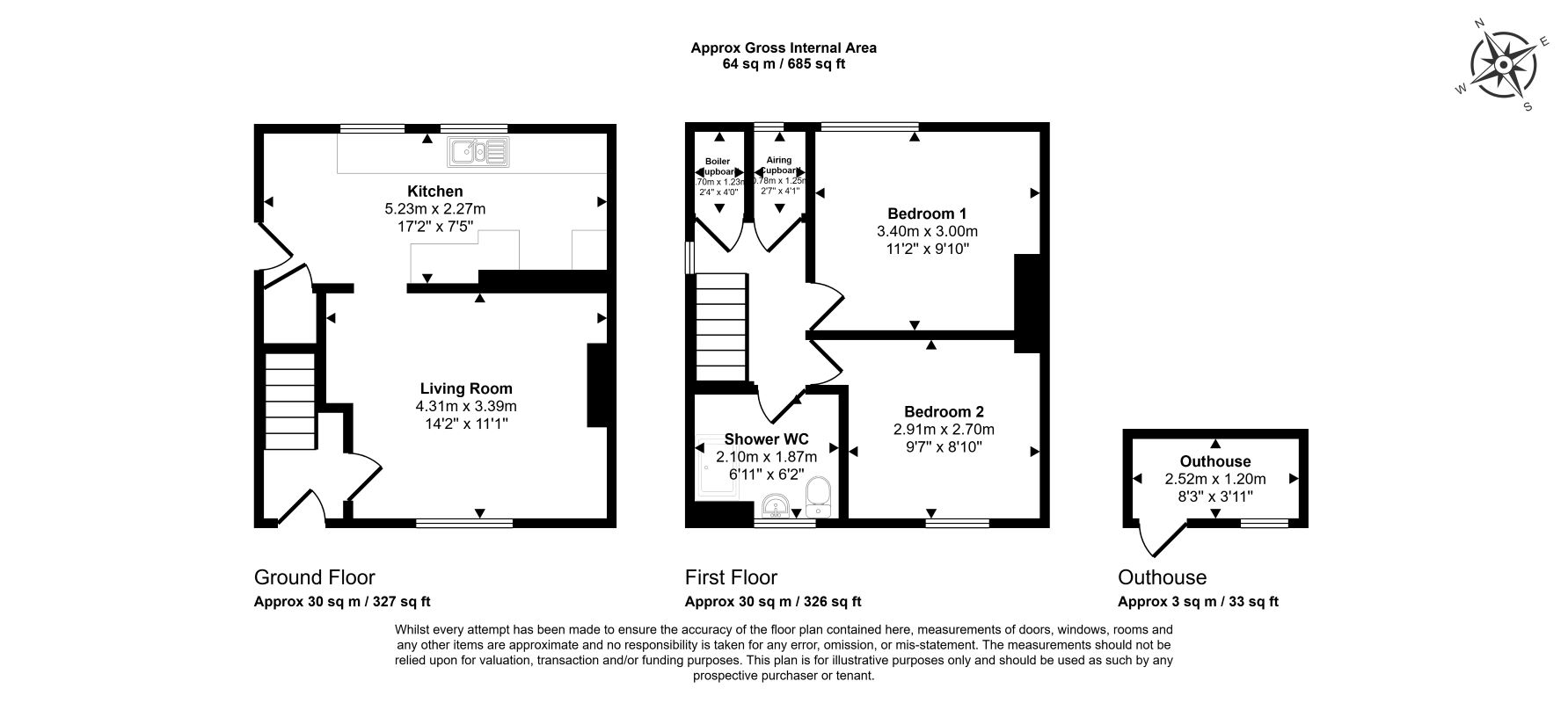 21, Preston Lane, Chippenham floorplan