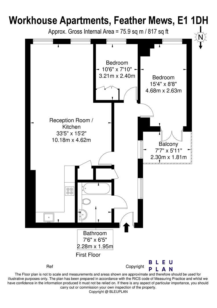 Feather Mews, London floorplan