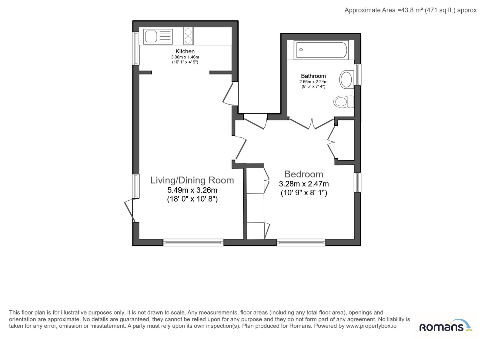 The Annexe, 8, Copped Hall Drive, Surrey floorplan