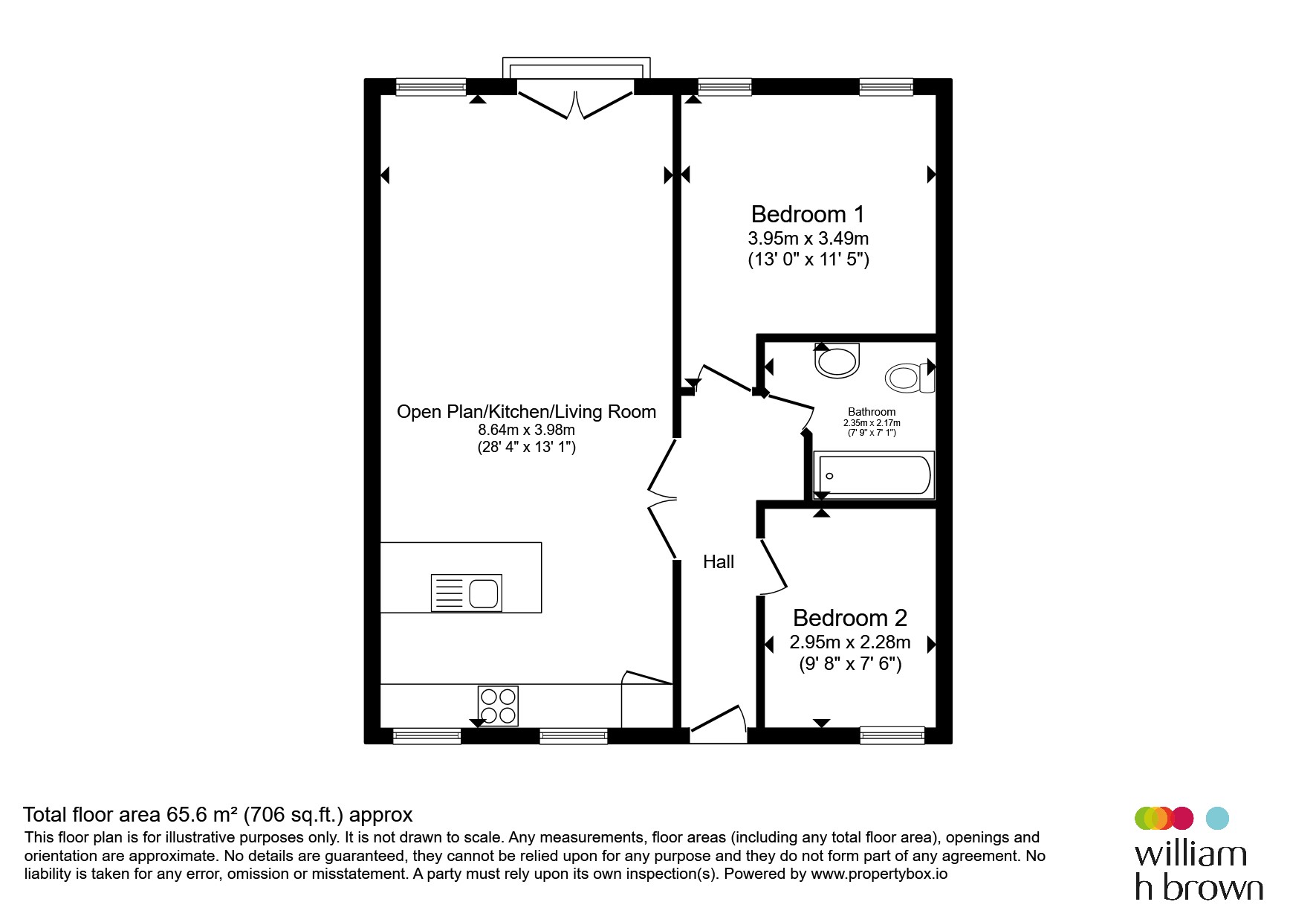 Henry Street, Northampton floorplan