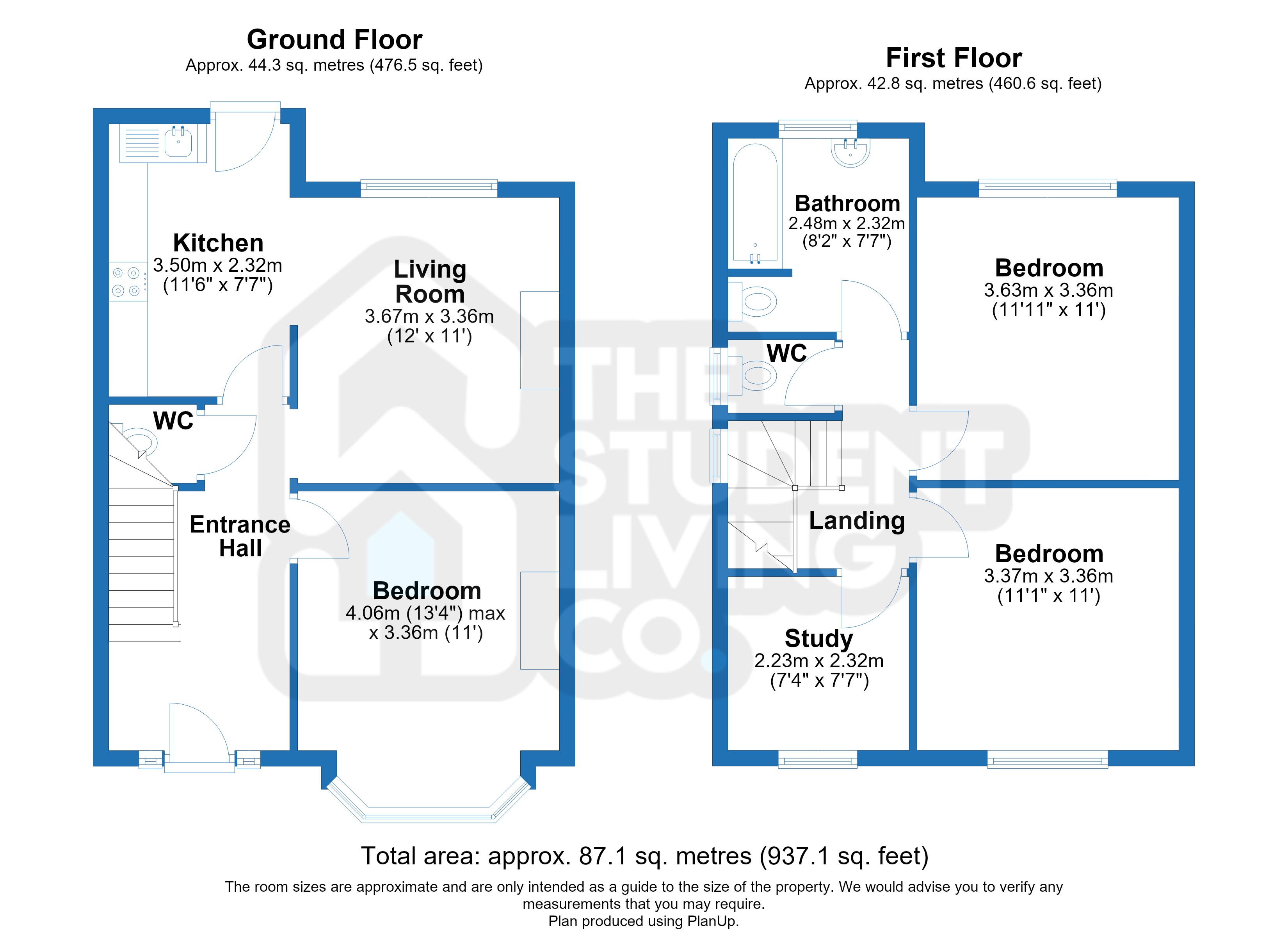 Clifton Boulevard, Nottingham floorplan