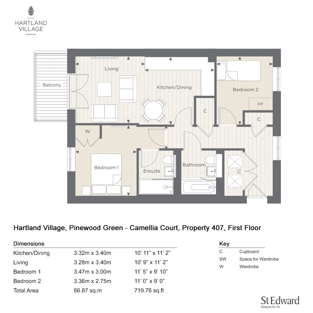 407, Fleet, Gu51 3Gl, Fleet floorplan
