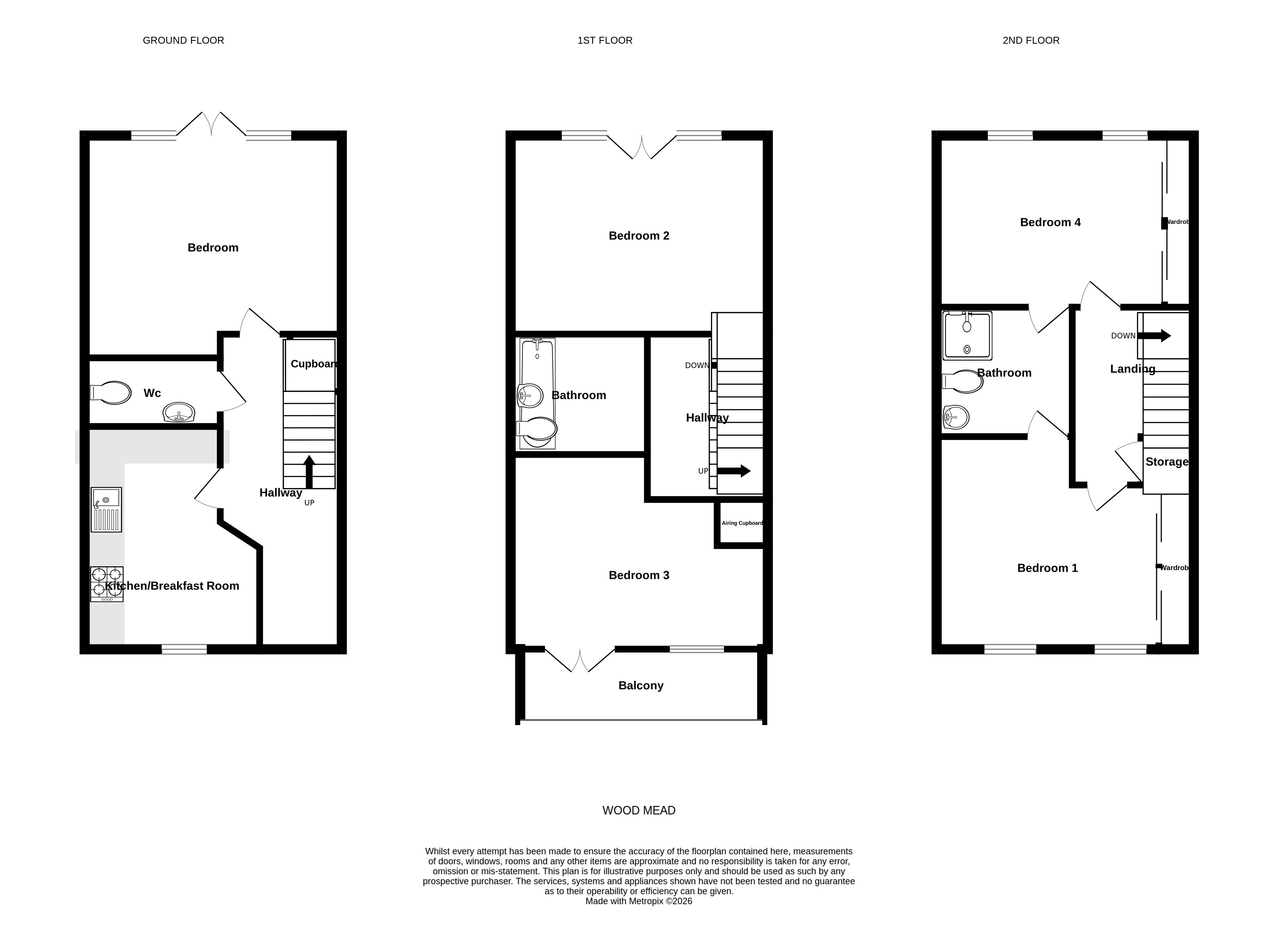Room 1,  4, Wood Mead, Bristol floorplan
