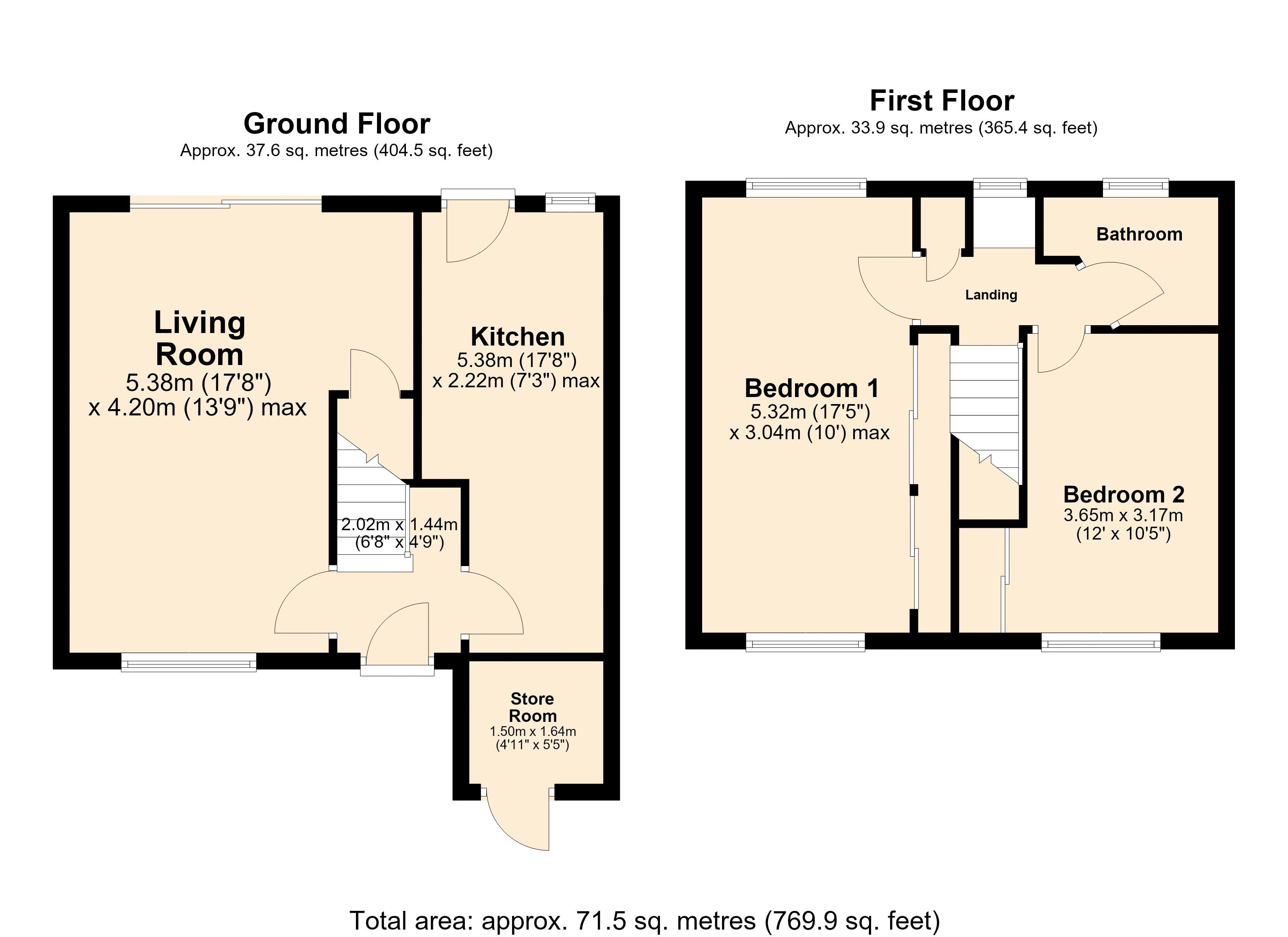 4, Hammond Close, Peterborough floorplan