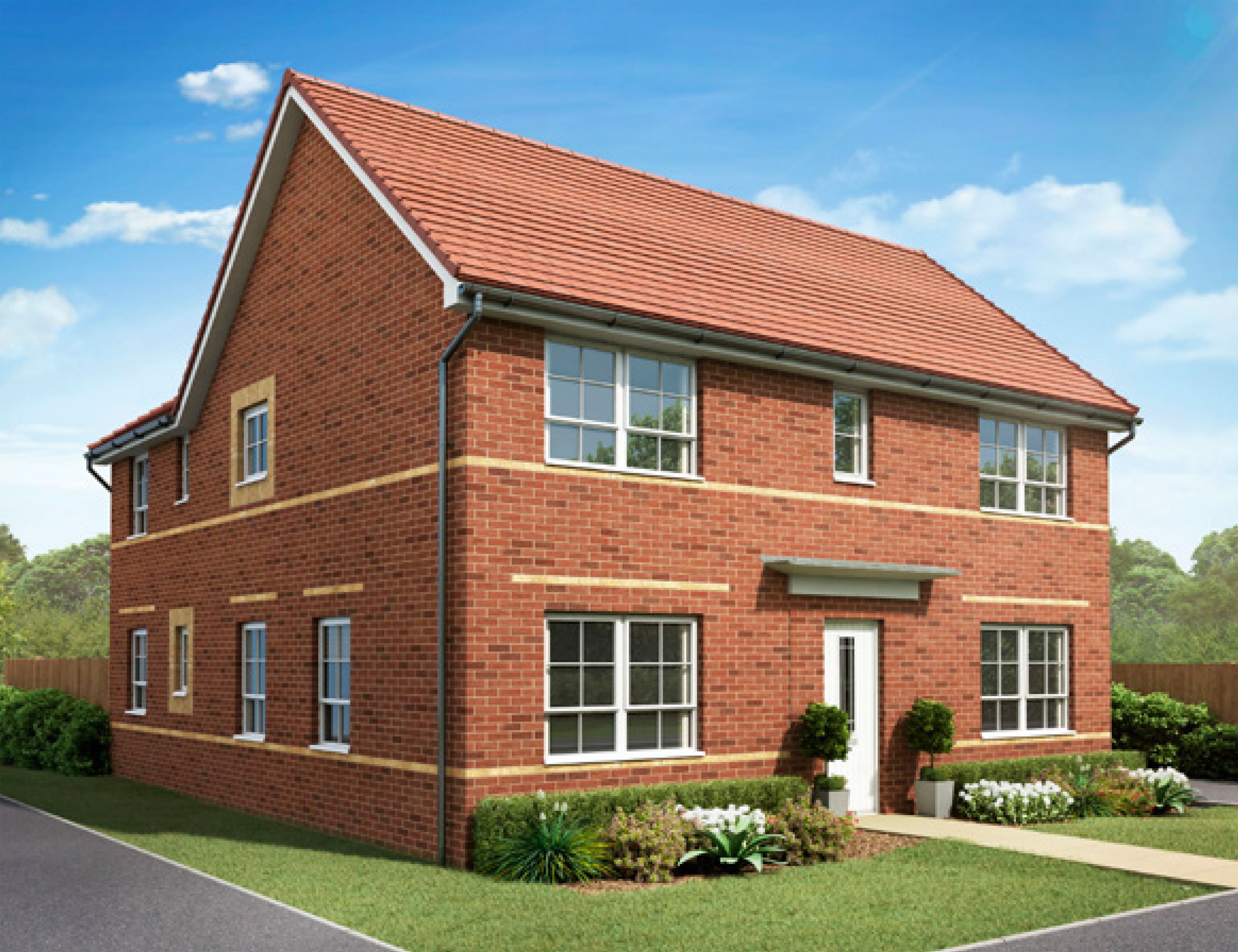 Property 2 of 9. Exterior CGI Image Of Our 4 Bed Alnmouth Home