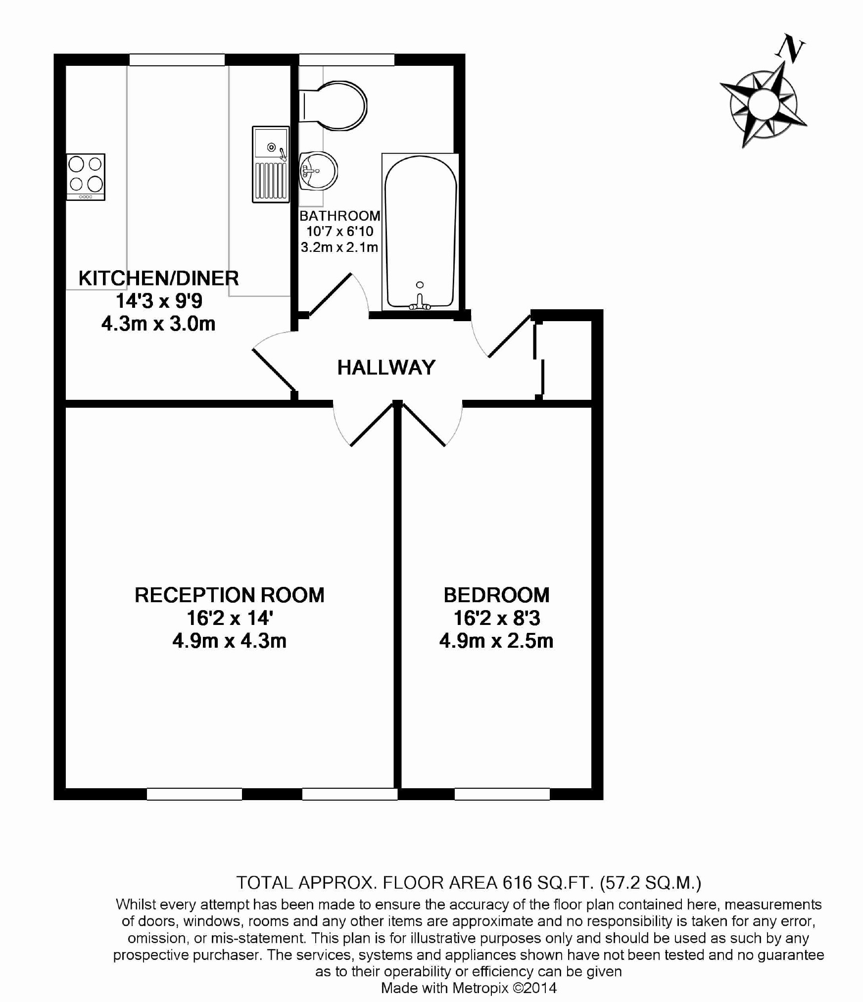 1 Bedrooms Flat for sale in Plough Way, London SE16