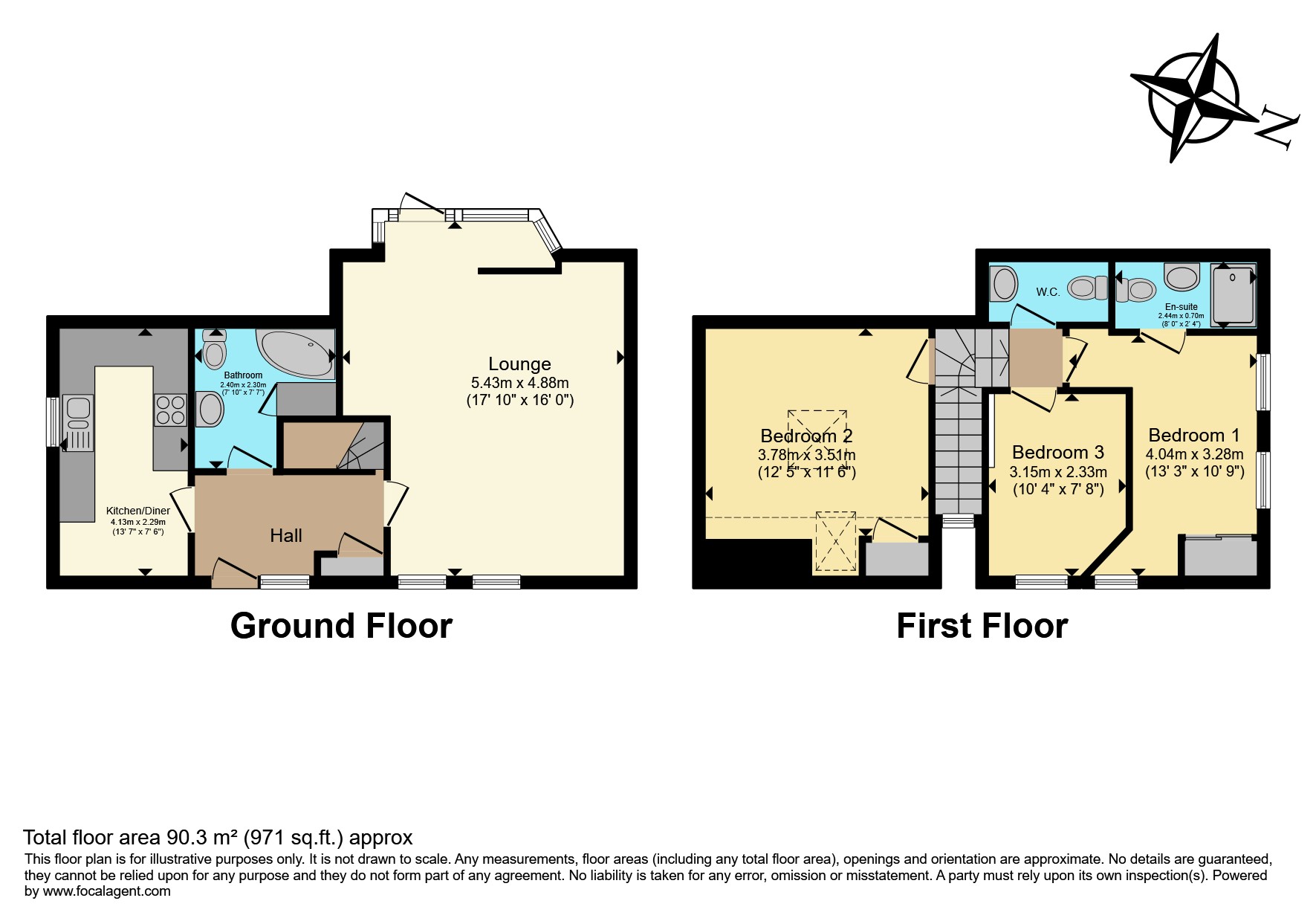 121b, High Street, Earl Shilton floorplan