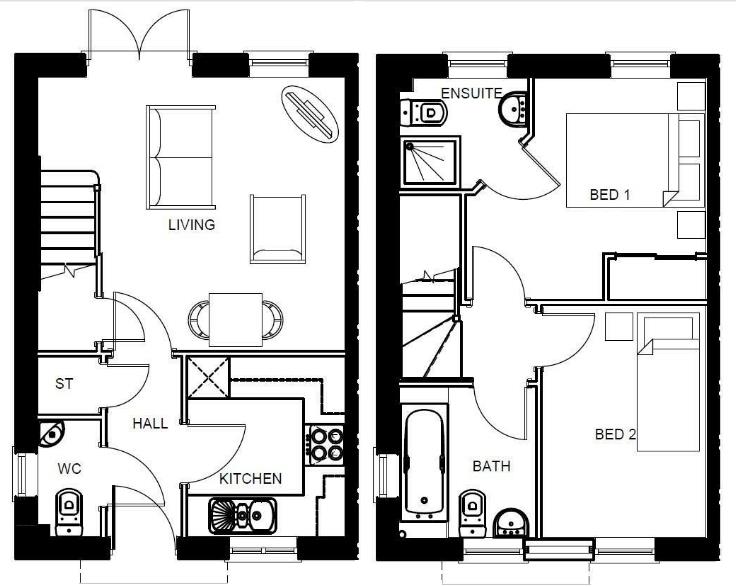 10, Herwick Close, Hereford floorplan