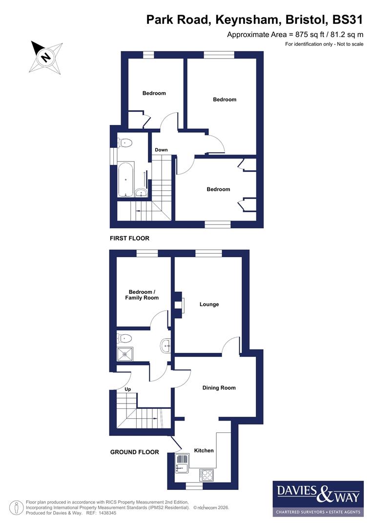 86, Park Road, Bristol floorplan