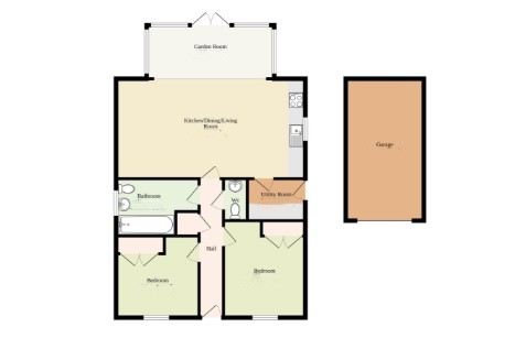 128, Repps Road, Great Yarmouth floorplan