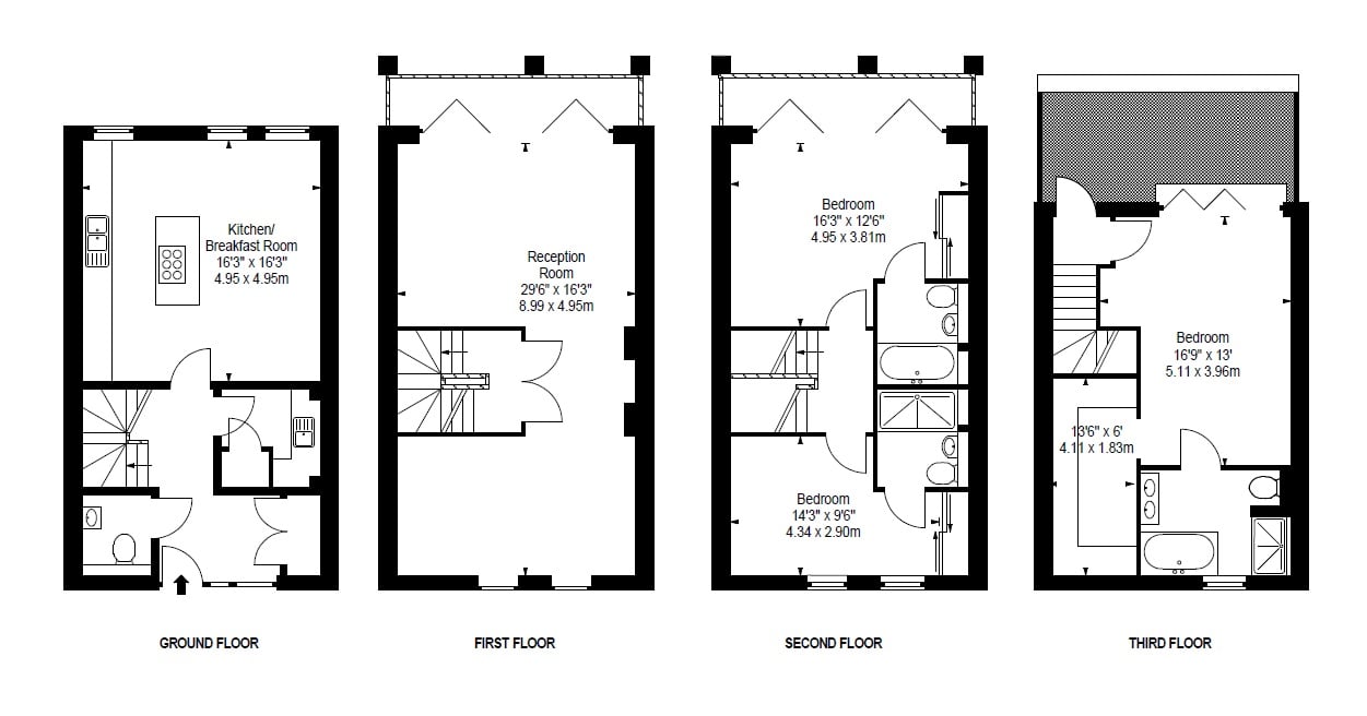 Oxbridge Terrace, 4, Rainville Road, Fulham floorplan