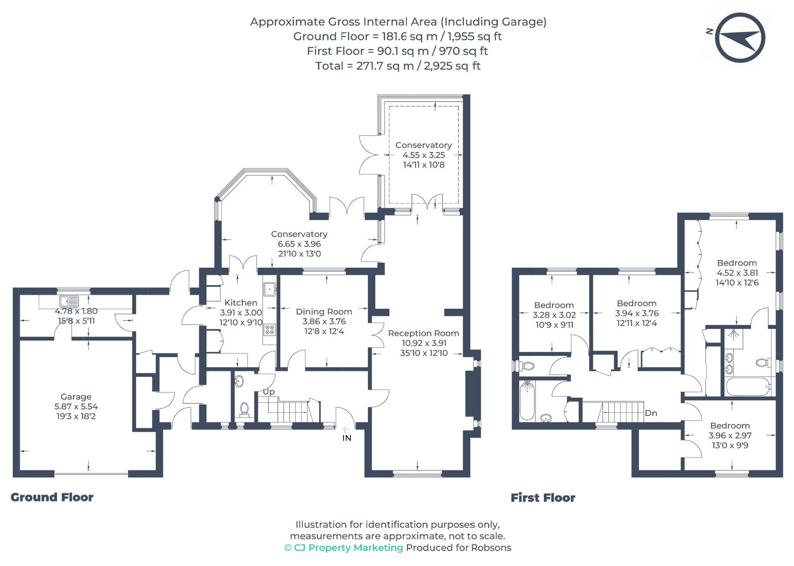 35, Russell Road, Northwood floorplan