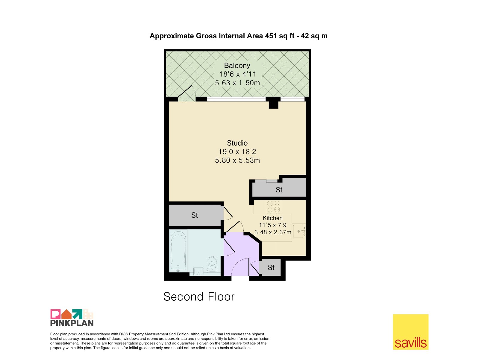 Flat 206, Sirus House, 11, Hemming Street, London floorplan