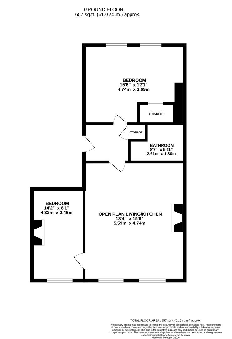 Flat 4, 10, Anglesea Terrace, St Leonards-On-Sea floorplan