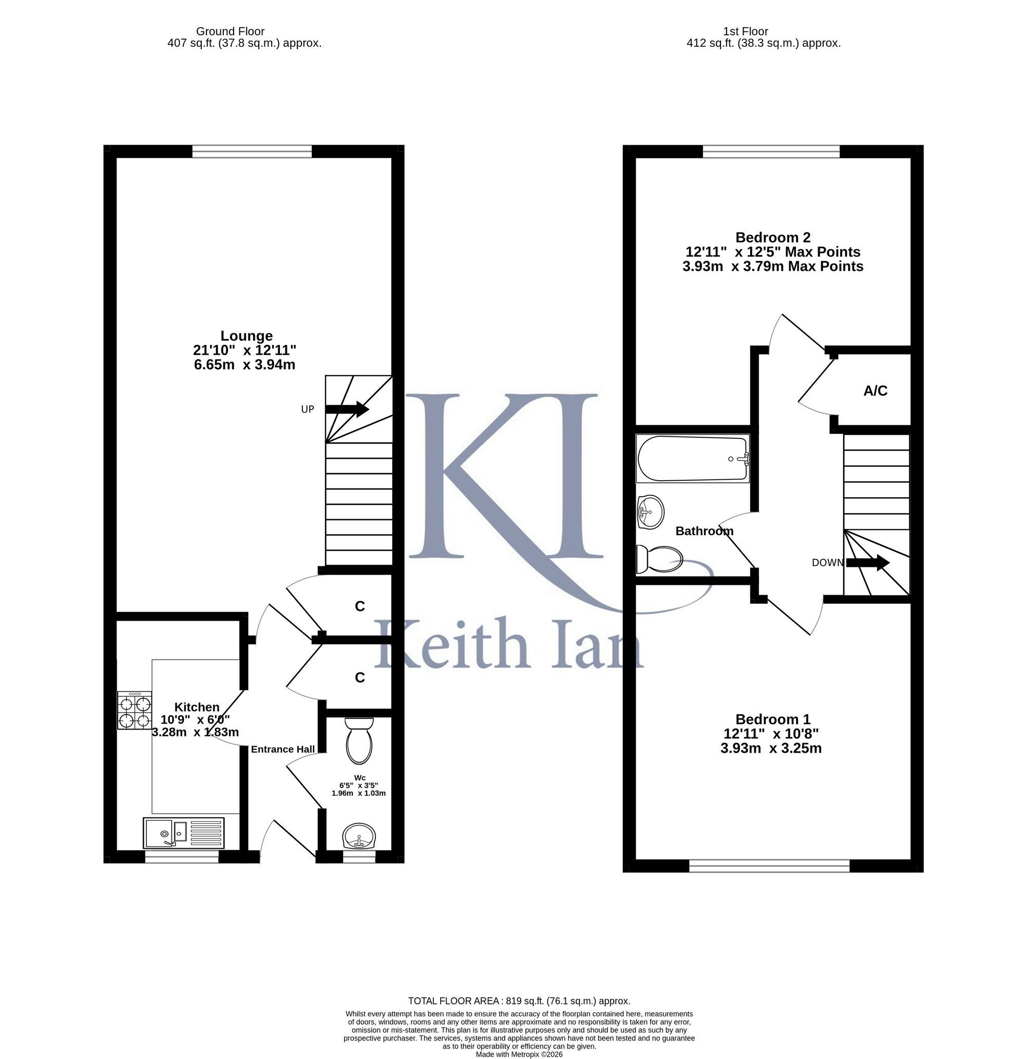 71 Bowsher Court, Ware floorplan