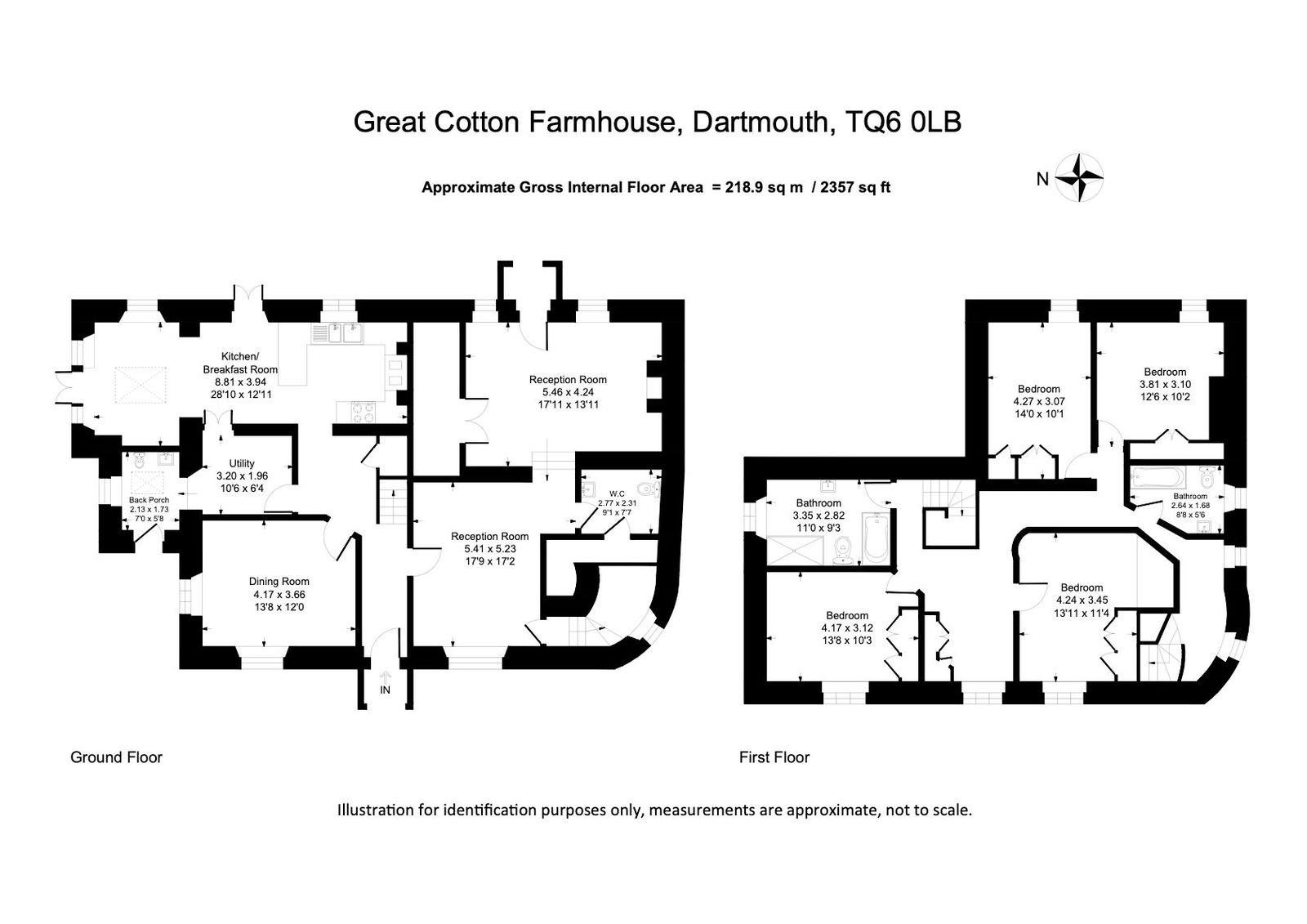 Great Cotton Farm House, Dartmouth floorplan