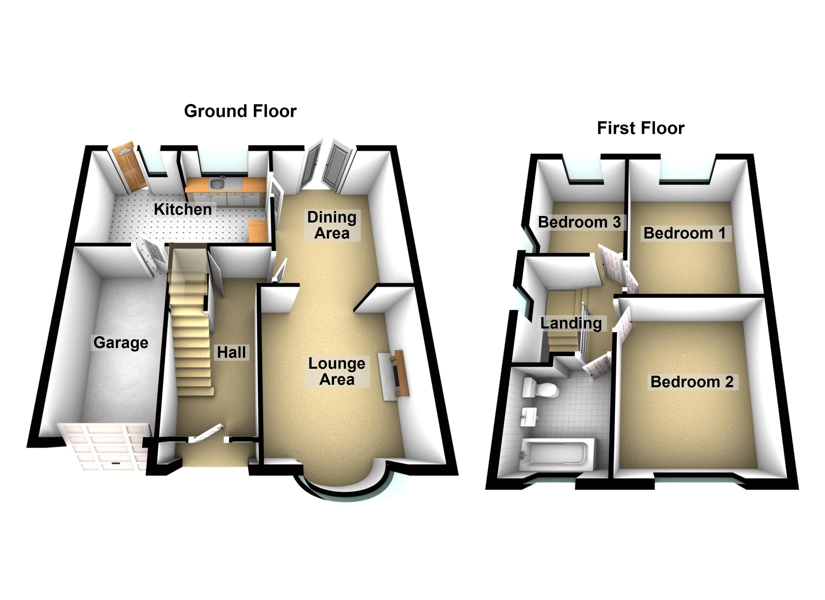 3 Bedrooms Semi-detached house for sale in Rating Lane, Barrow-In-Furness LA13