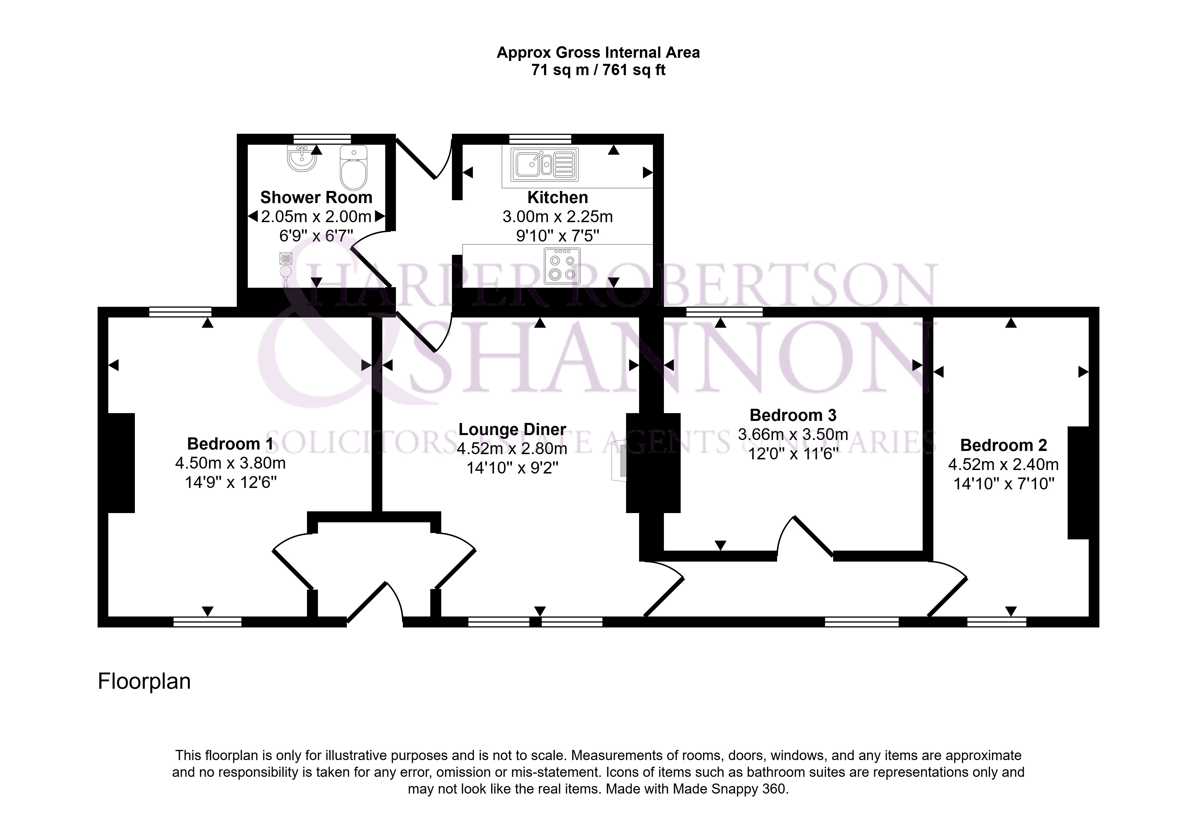 Carlisle Road, Annan floorplan